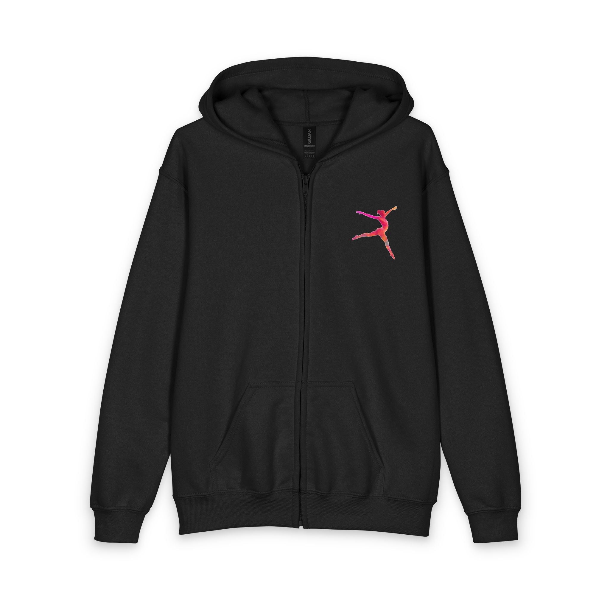 Colorful Gymnastics Zip up Hoodie (Kids)