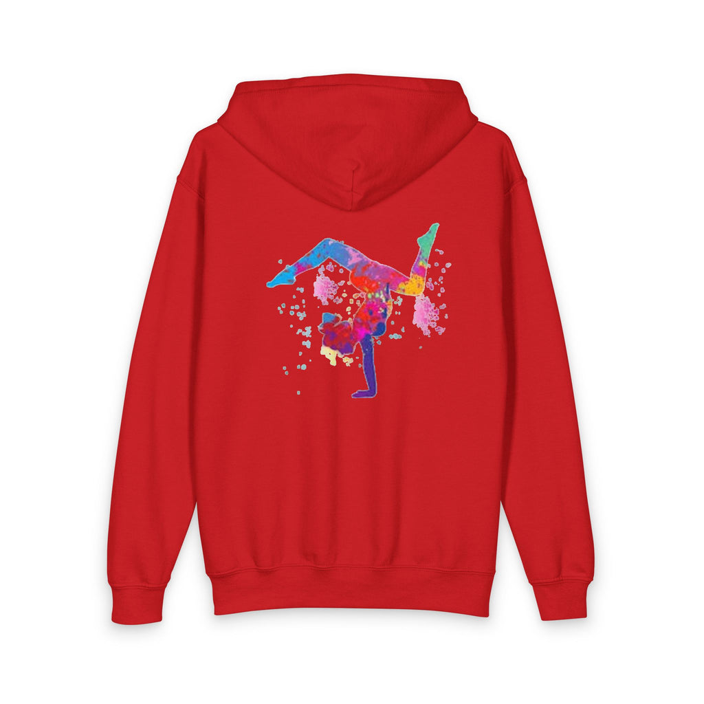 Colorful Gymnastics Zip up Hoodie (Kids)