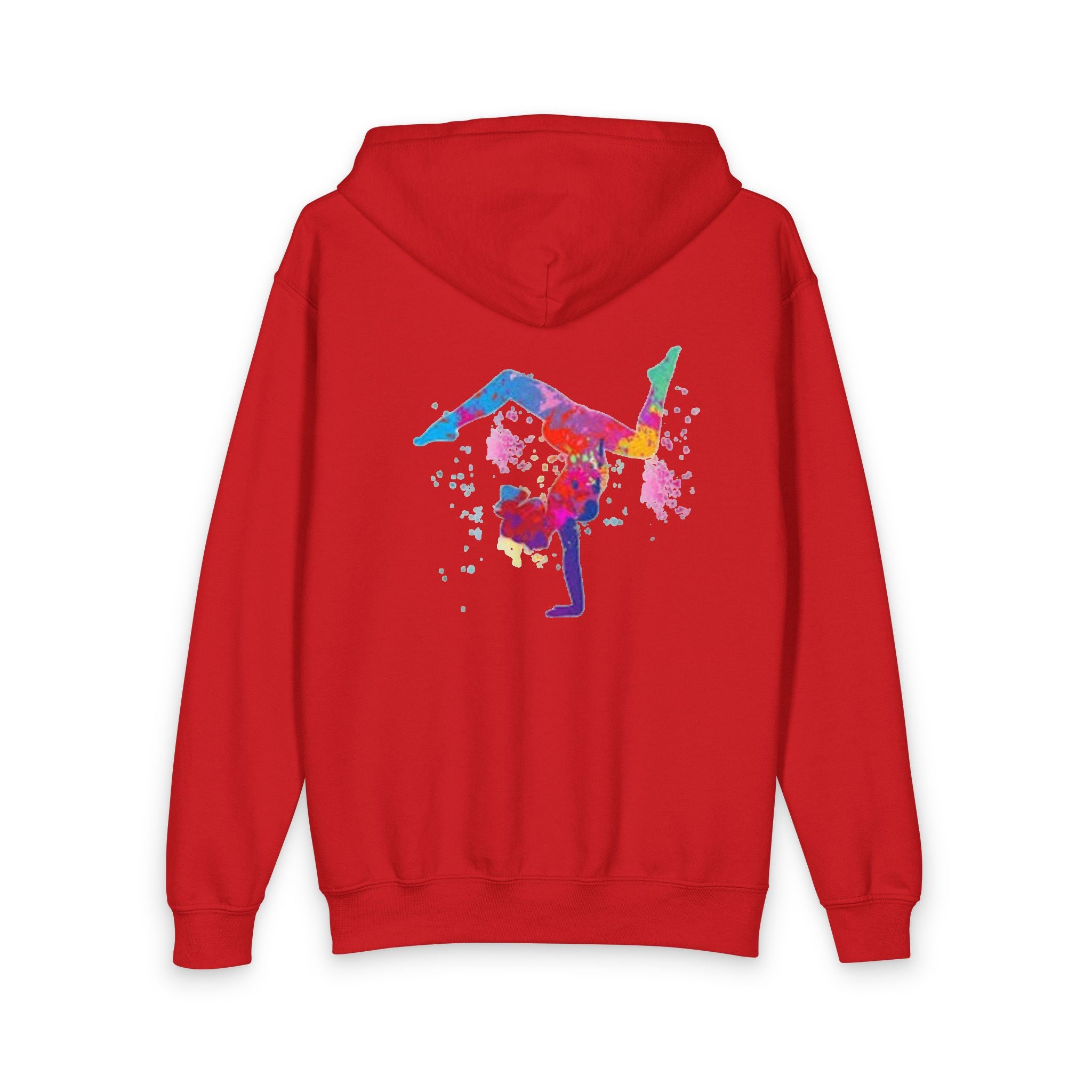 Colorful Gymnastics Zip up Hoodie (Kids)