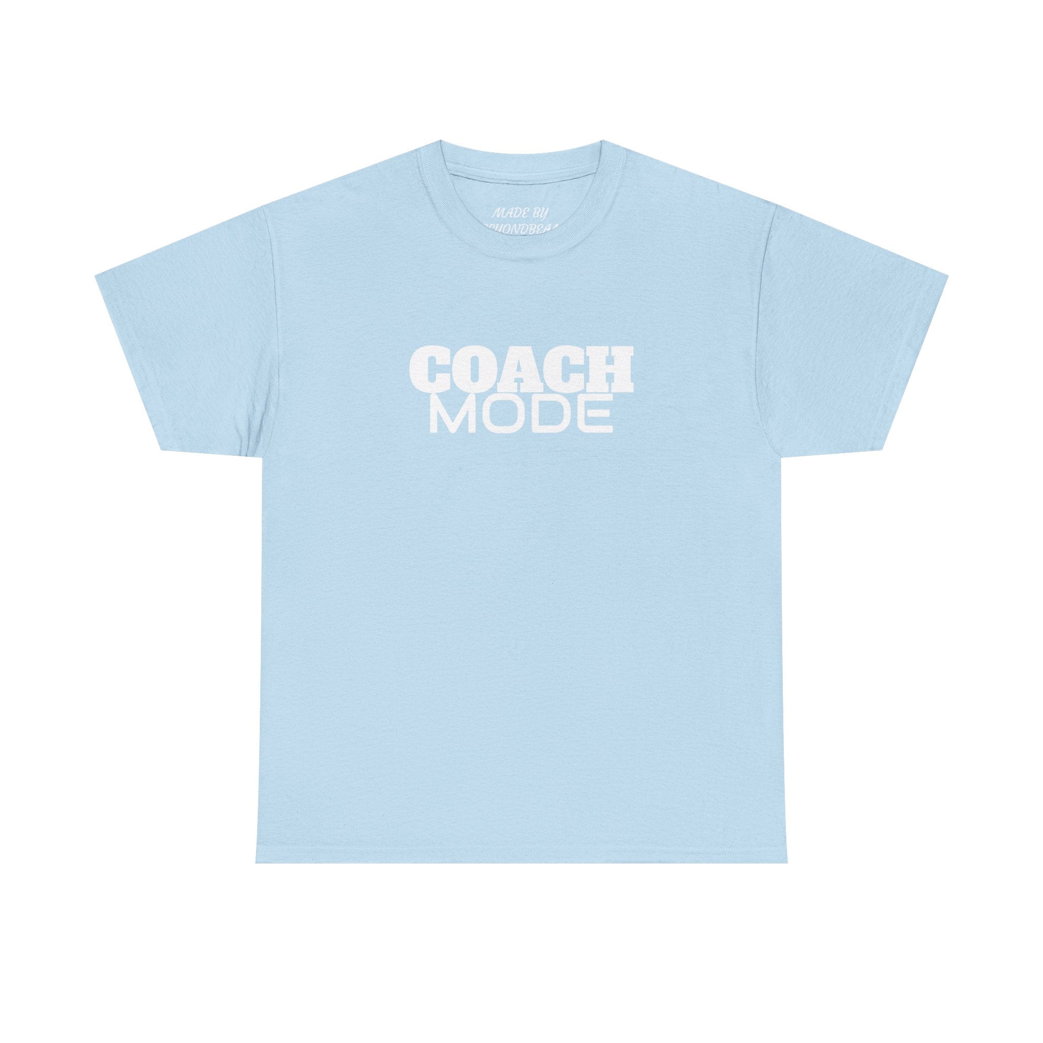 Adults 'Coach Mode' Tee — Classic Cotton T-Shirt