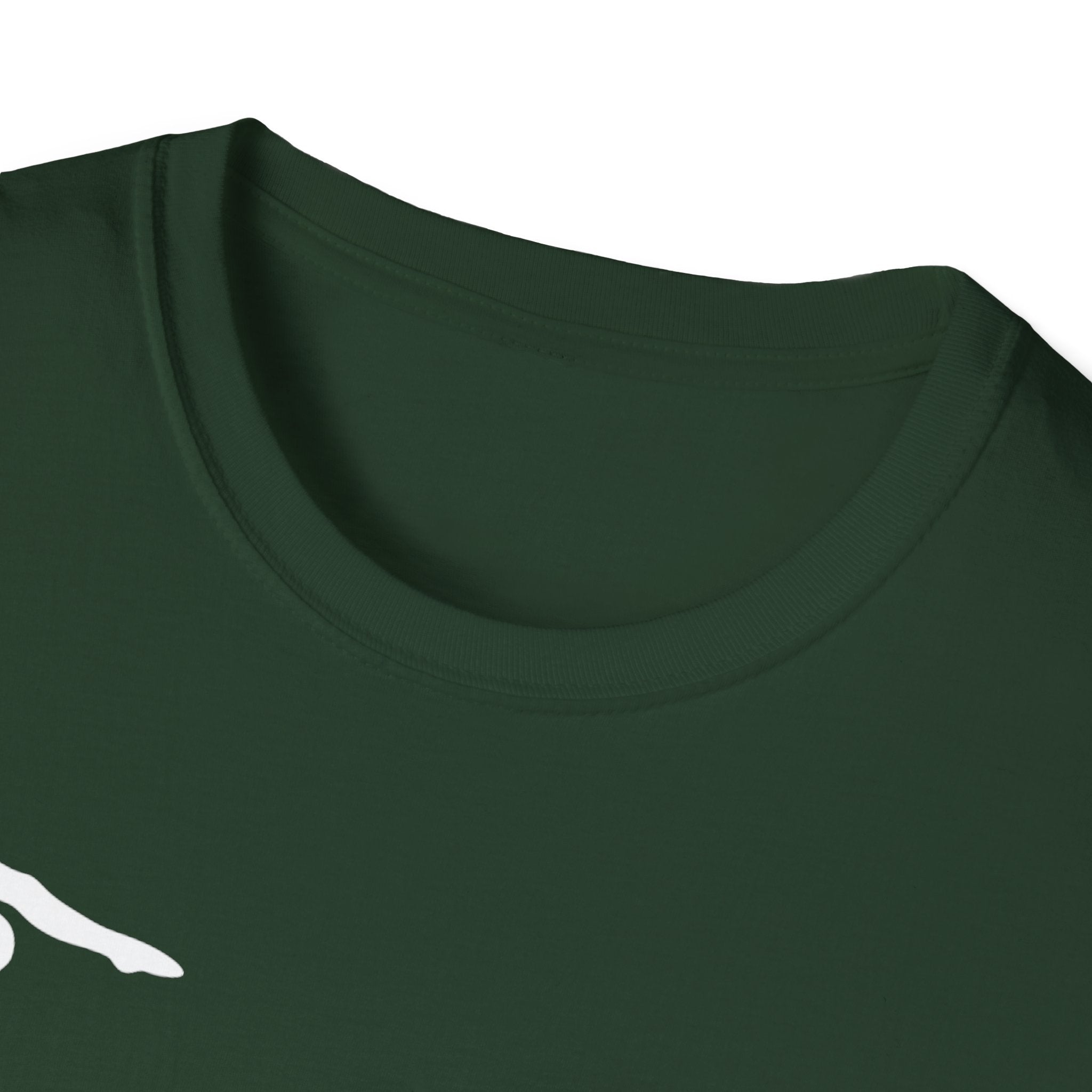 Relentless Gymnastics T-Shirt — Back Silhouette Athletic Tee (Adults)