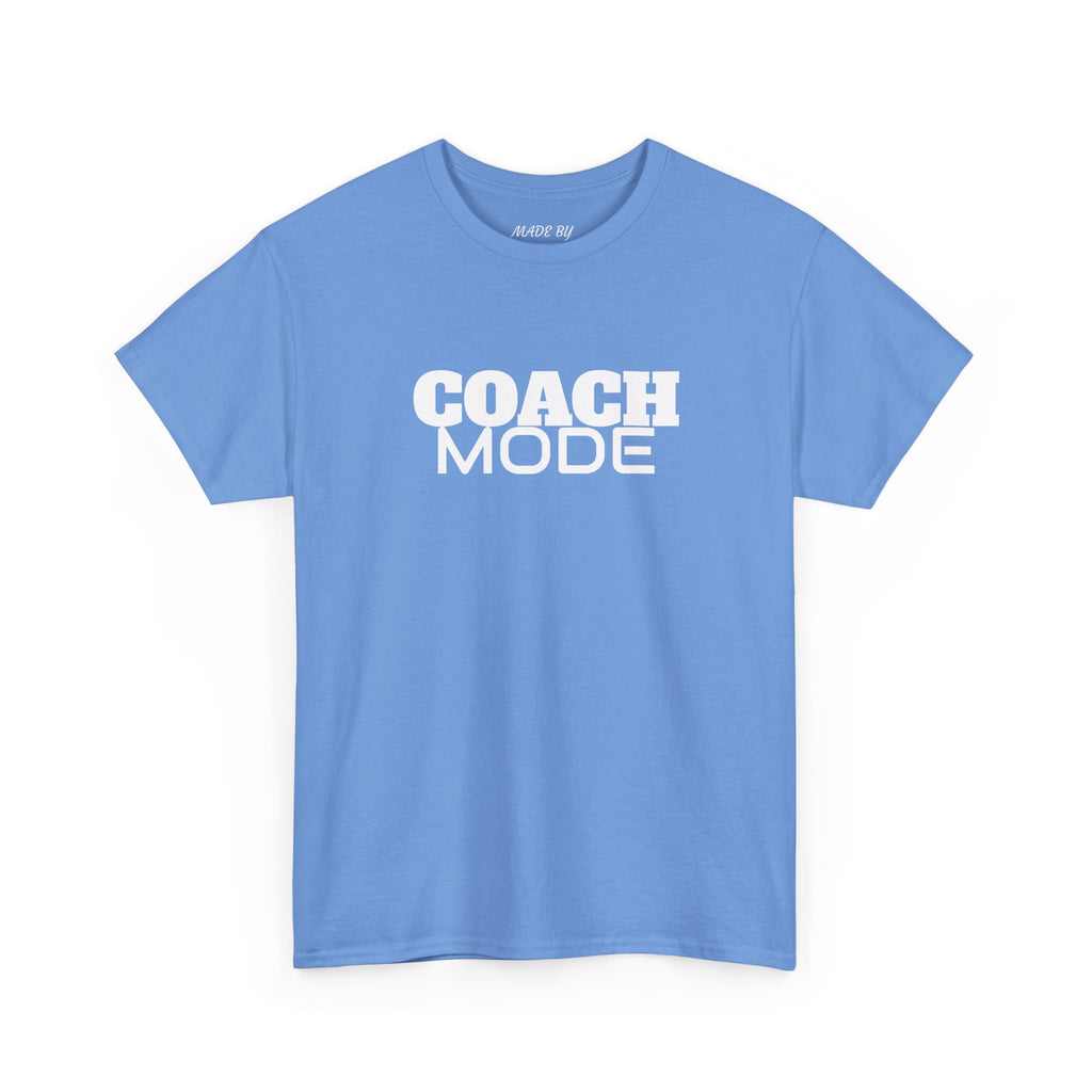 Adults 'Coach Mode' Tee — Classic Cotton T-Shirt