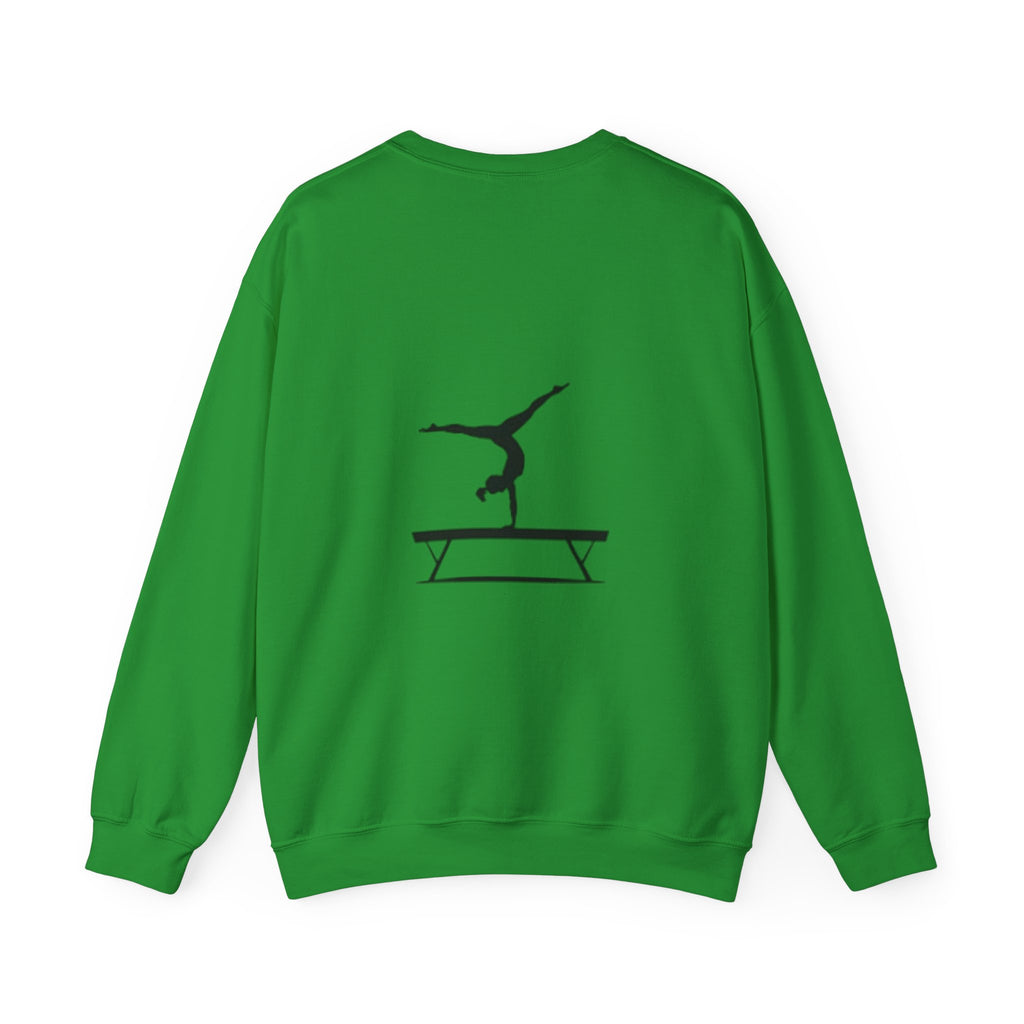 FOCUS Gymnastics Crewneck Sweatshirt — Balance Beam Silhouette (Adults)