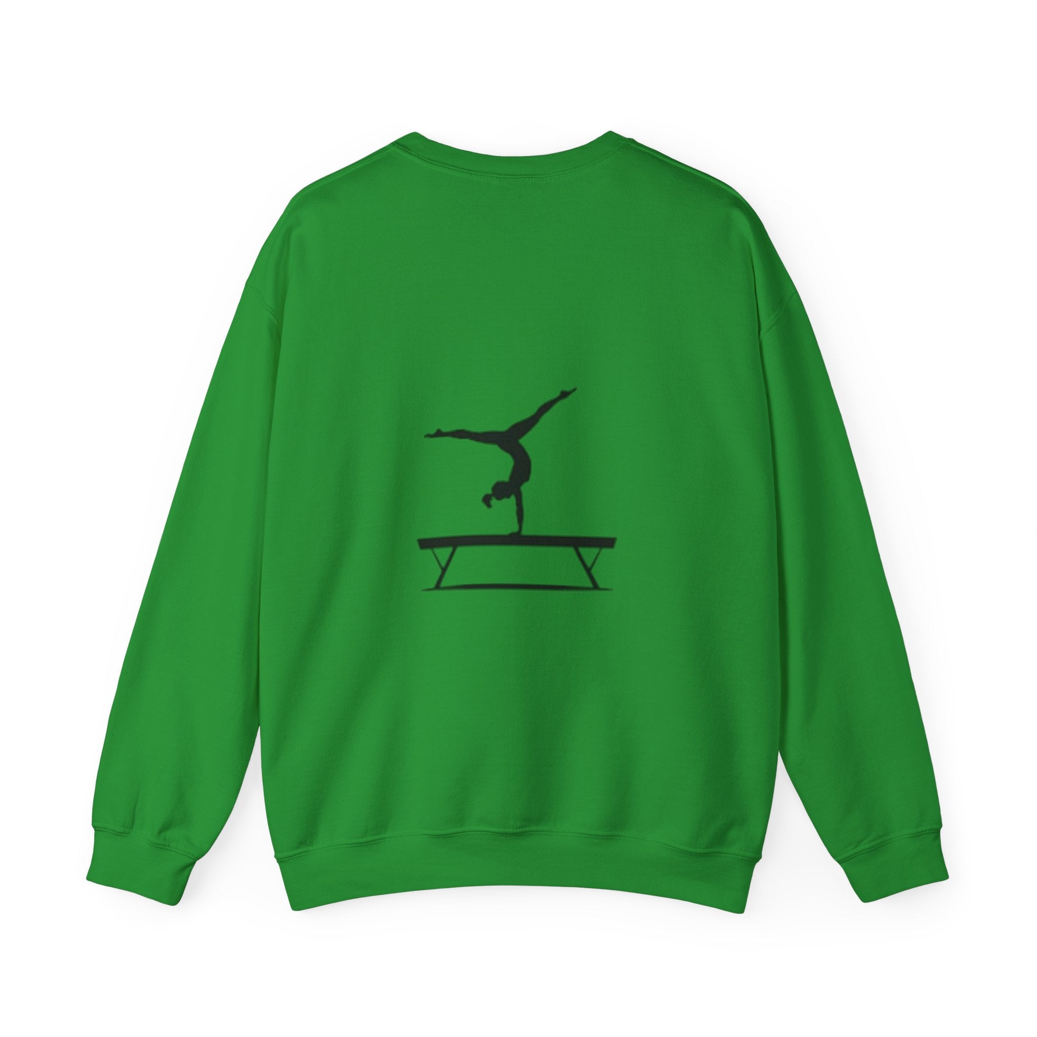 FOCUS Gymnastics Crewneck Sweatshirt — Balance Beam Silhouette (Adults)