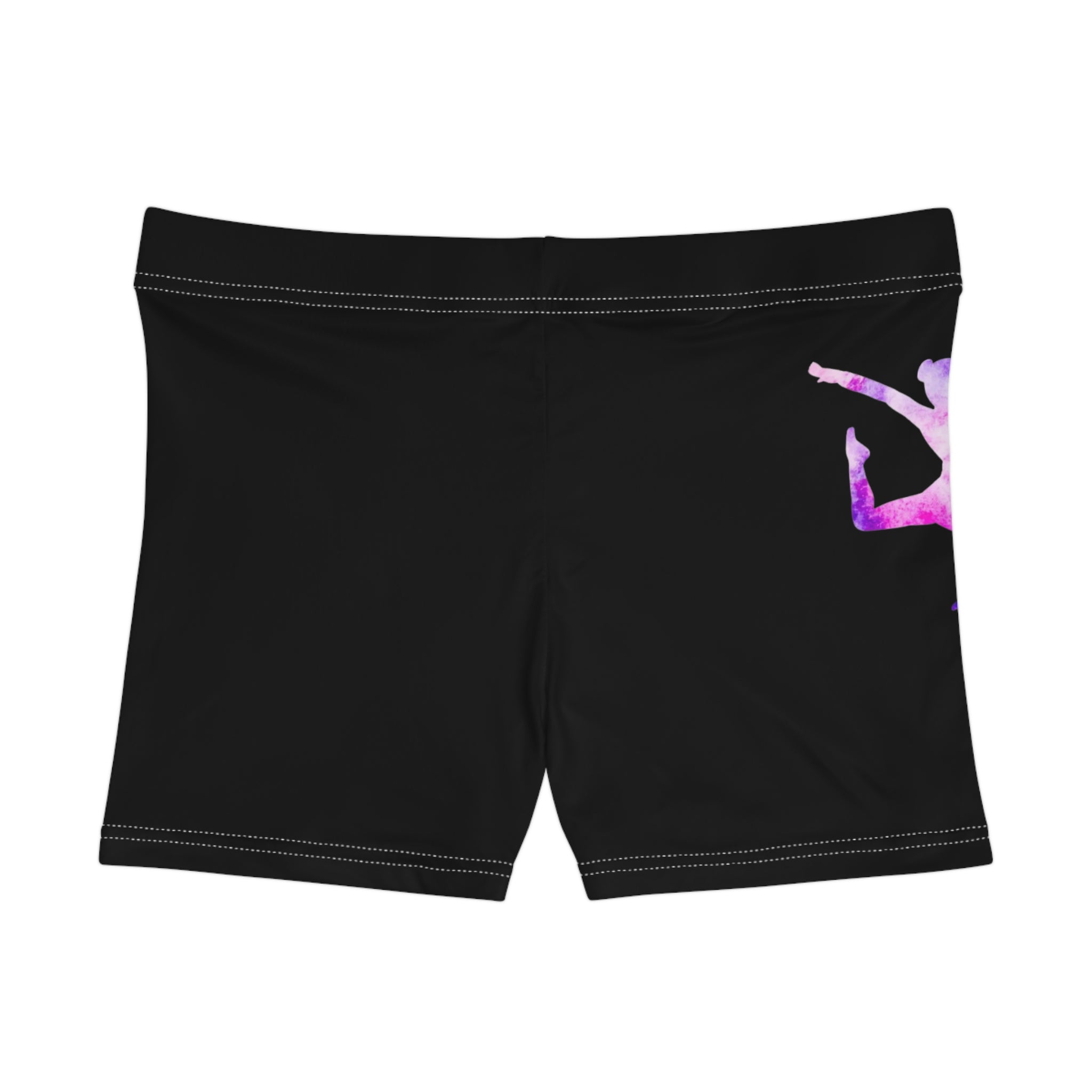 Pink Watercolor Gymnast Women's Shorts - Active Shorts (Adults)