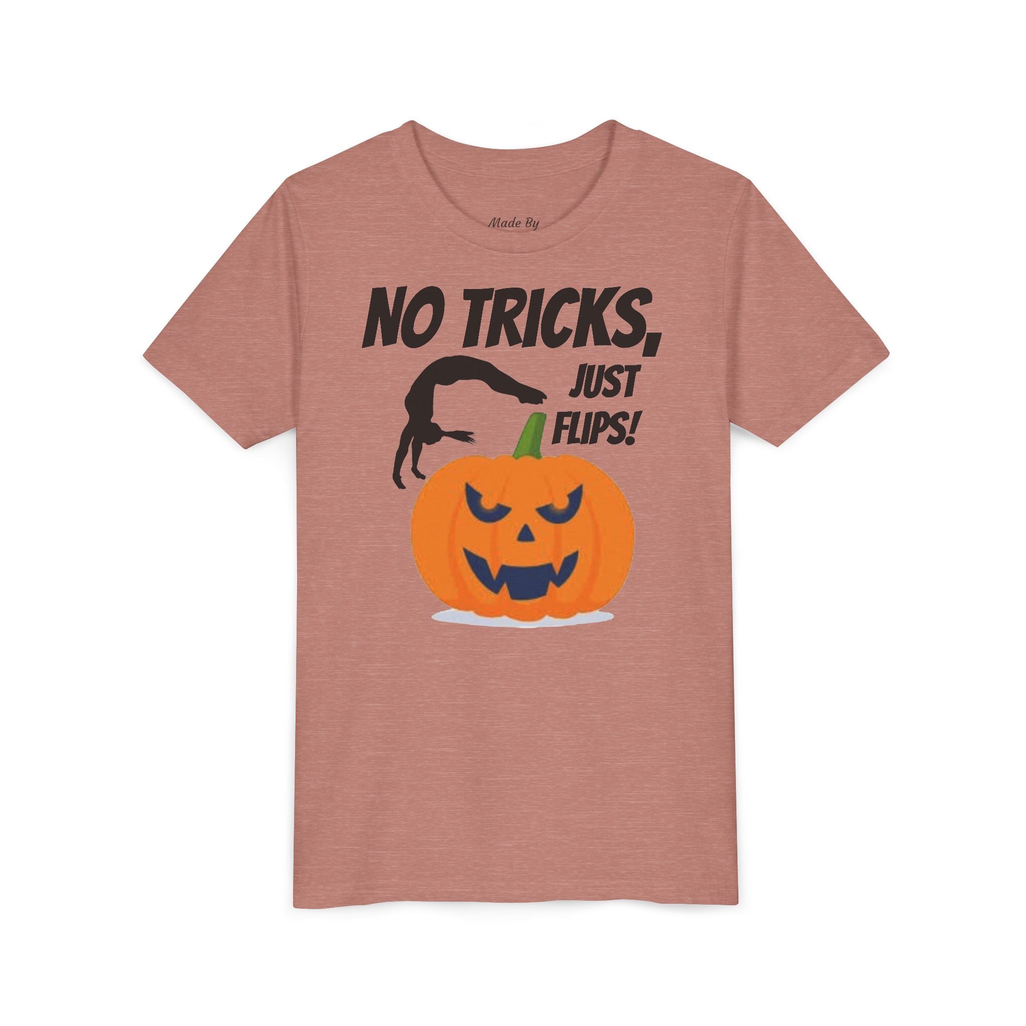 Halloween Kids Tee - No Tricks, Just Flips! (Kids)