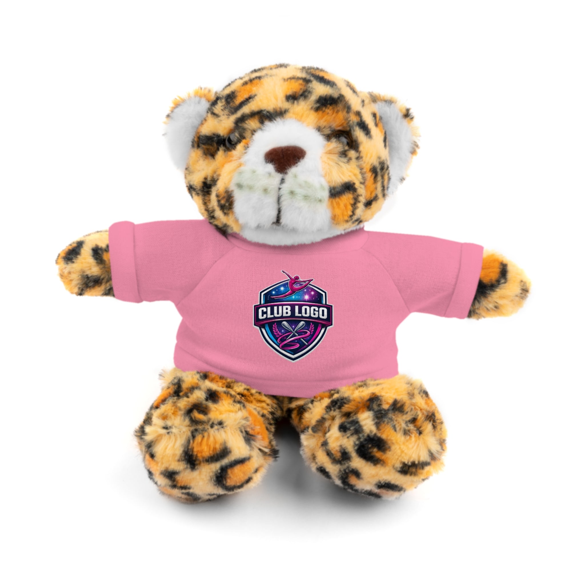 Custom Logo Teddy Bear with Personalized Tee — Plush Gift for Events