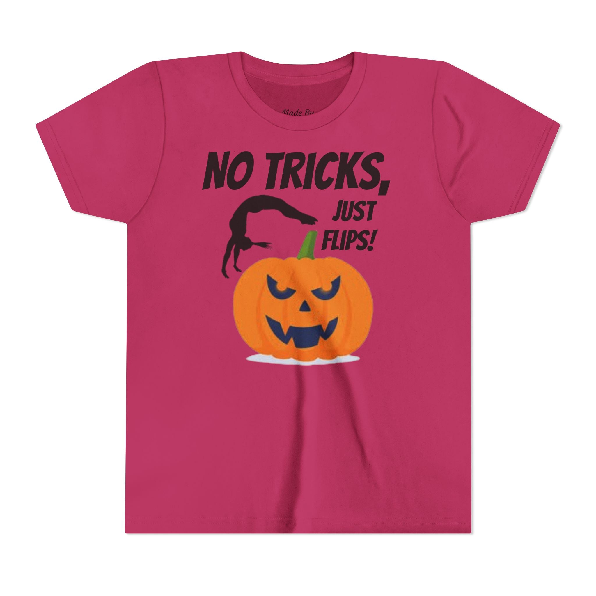Halloween Kids Tee - No Tricks, Just Flips! (Kids)