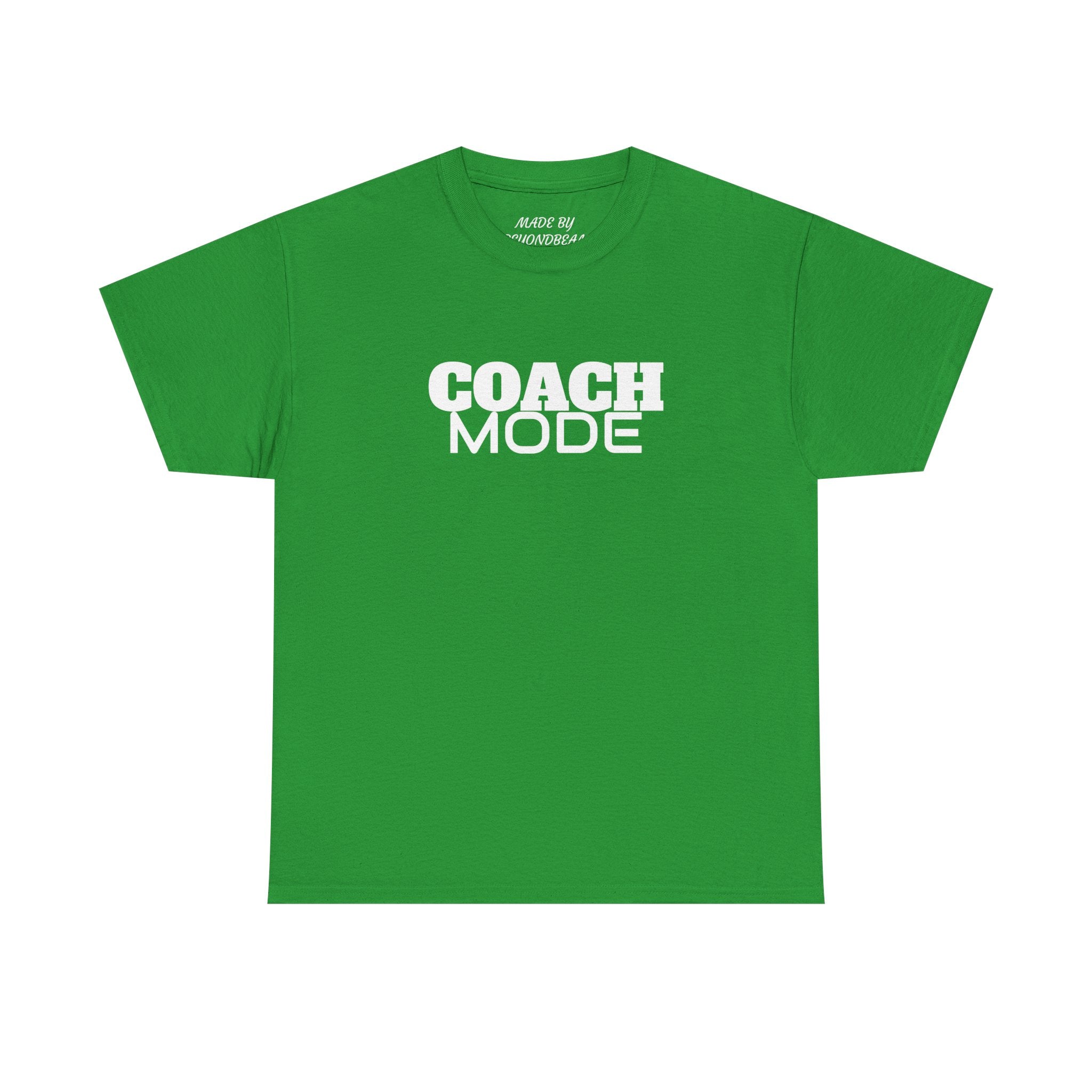 Adults 'Coach Mode' Tee — Classic Cotton T-Shirt