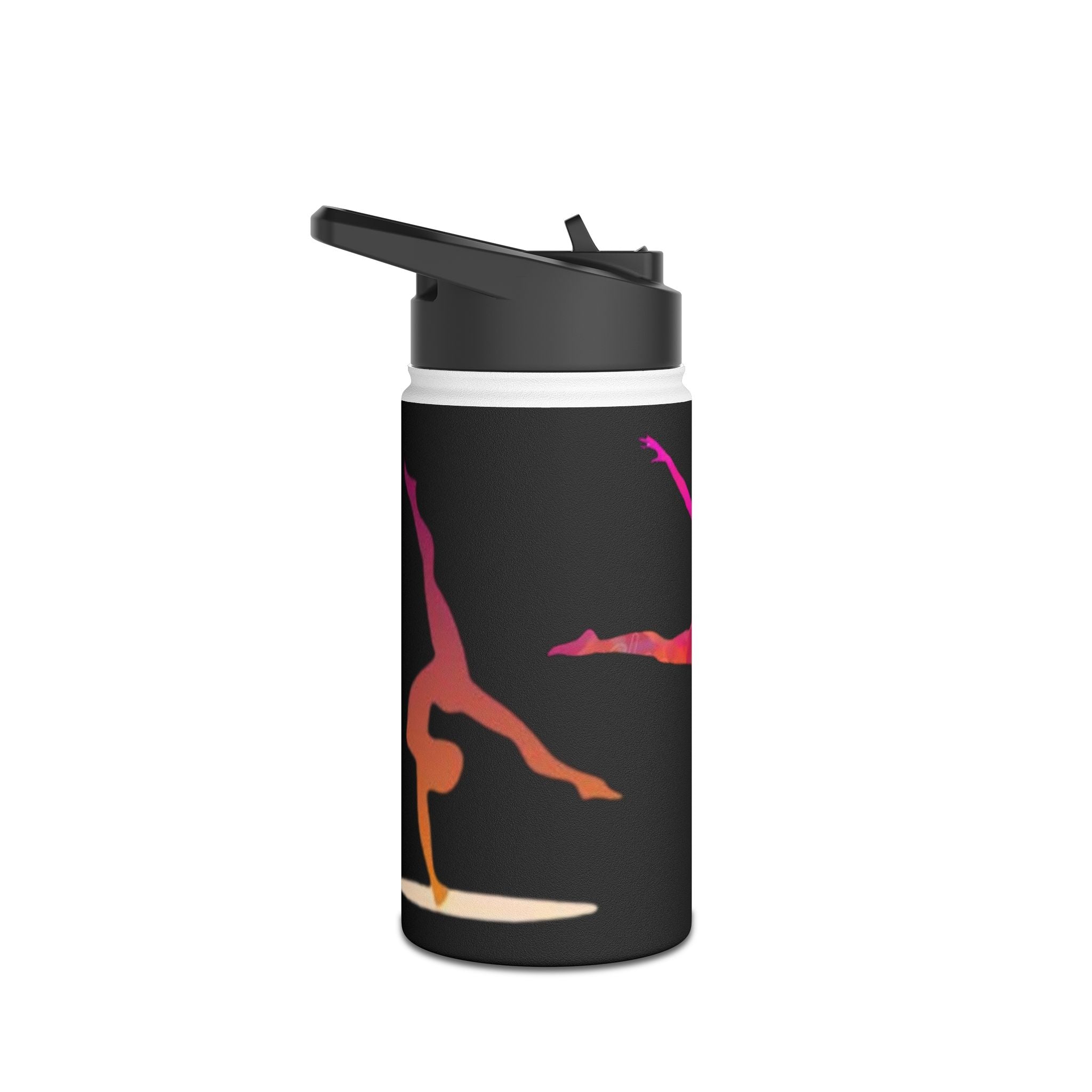 Colorful Gymnasts Stainless Steel Water Bottle