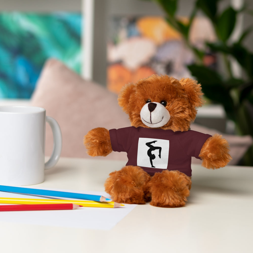 Gymnastics Stuffed Animal with Gymnastics T-Shirt