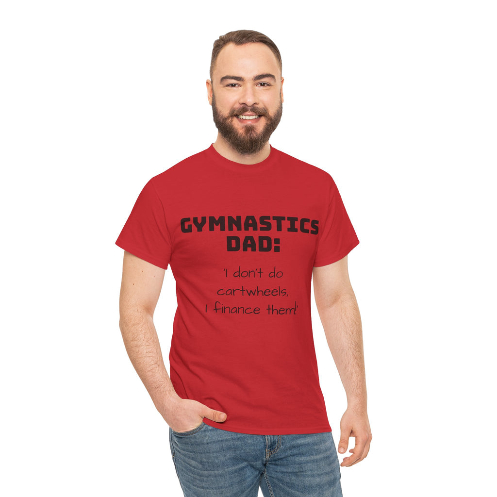 Gymnastics Dad Tee - Funny Gift for Gymnastics Dads (Adults)
