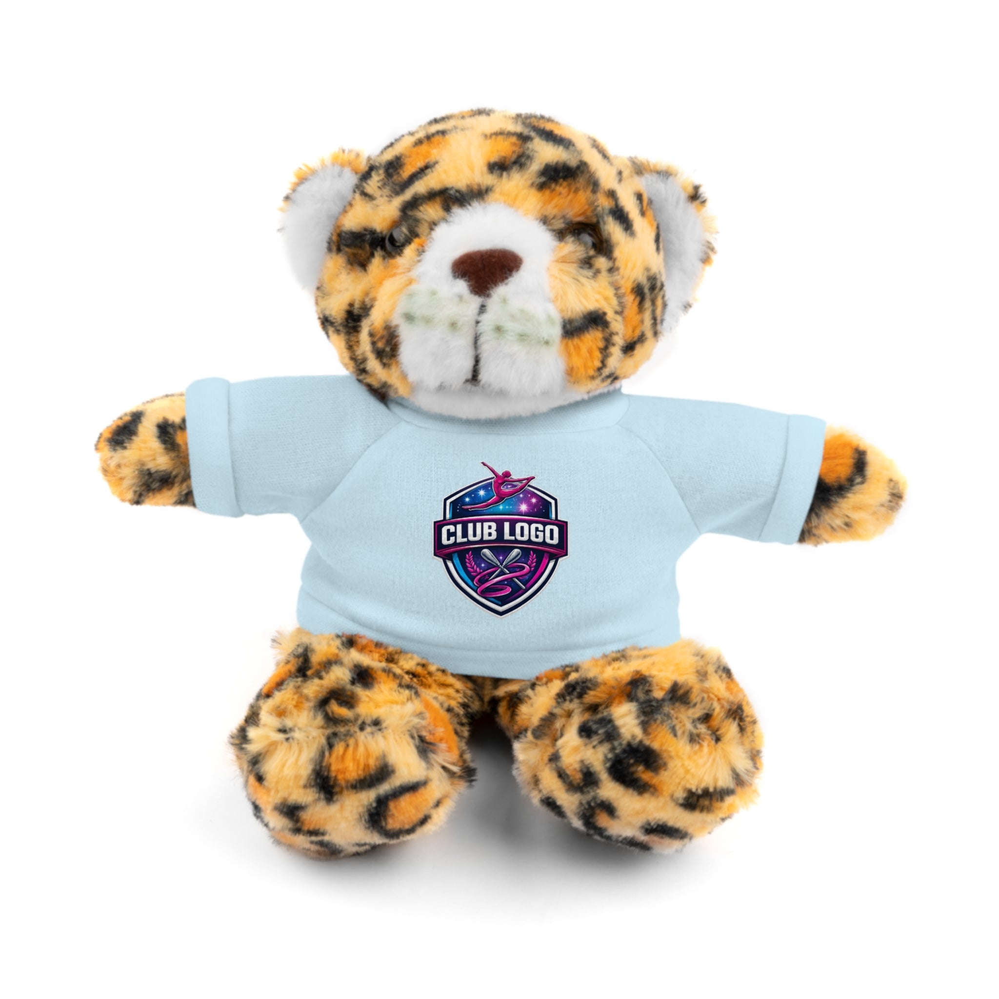 Custom Logo Teddy Bear with Personalized Tee — Plush Gift for Events
