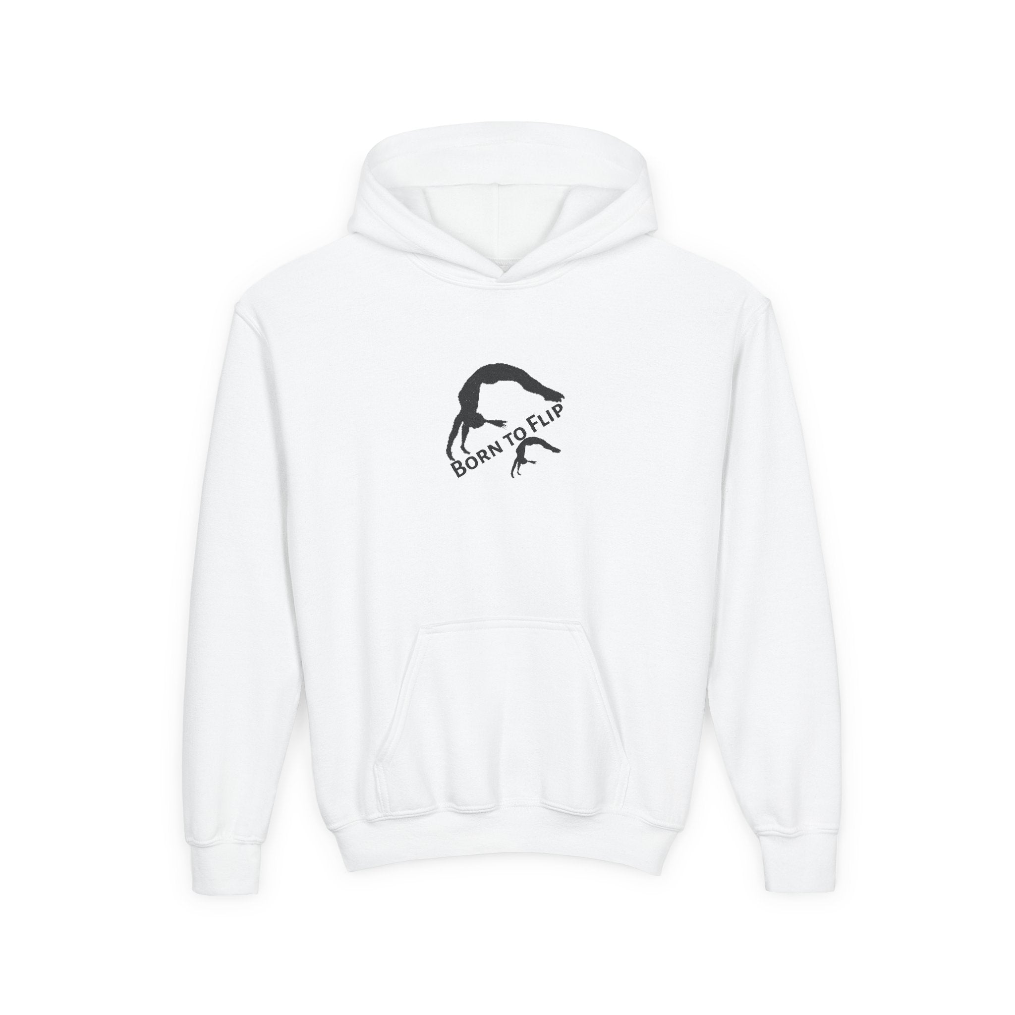 Kids Born to Flip Hoodie – Stylish Youth Gym Sweatshirt (Kids)