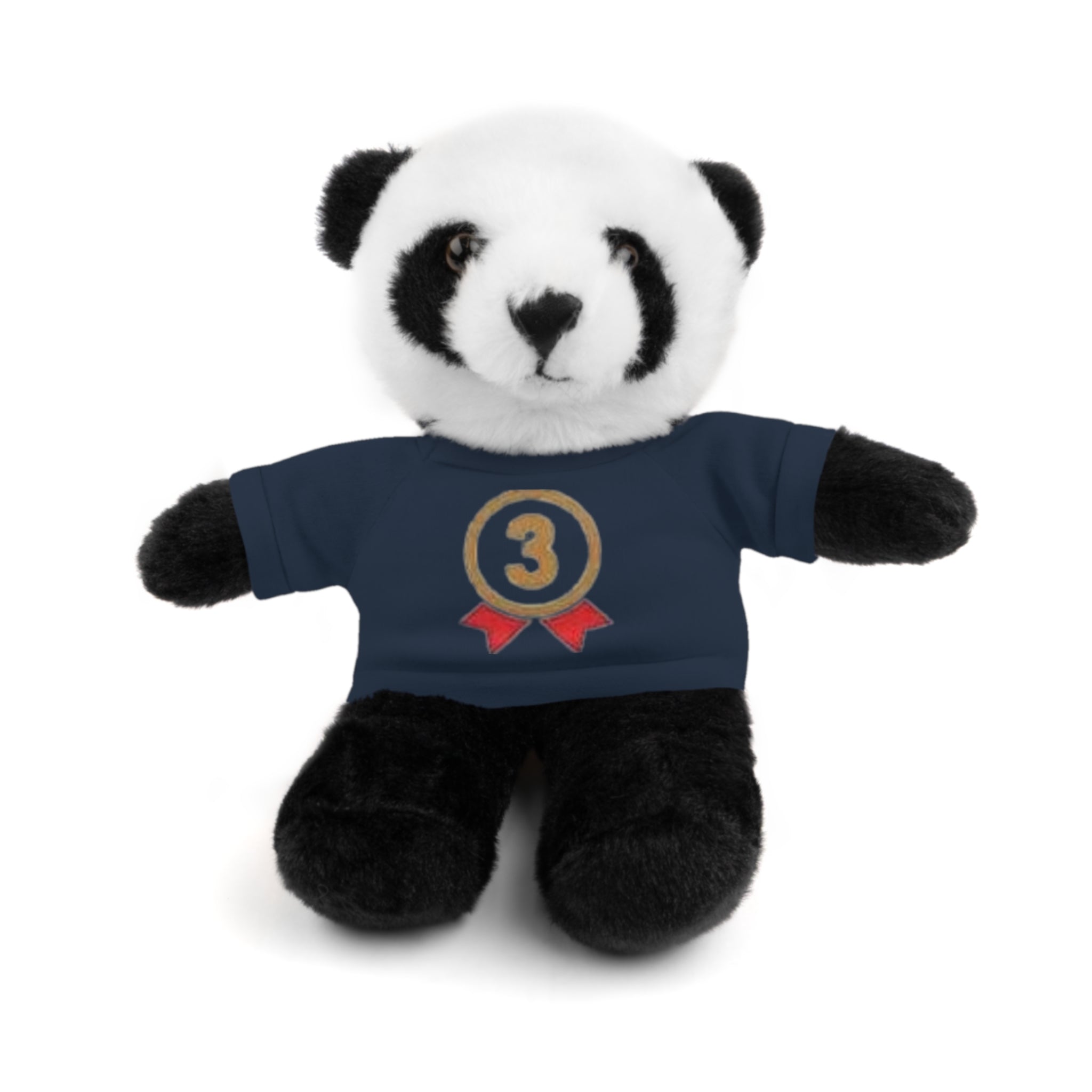 3rd Place Gymnastics Stuffed Animal with Gymnastics T-Shirt