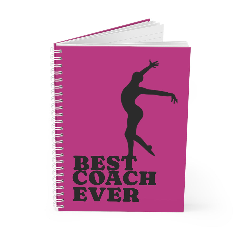 Best Coach Ever Spiral Notebook