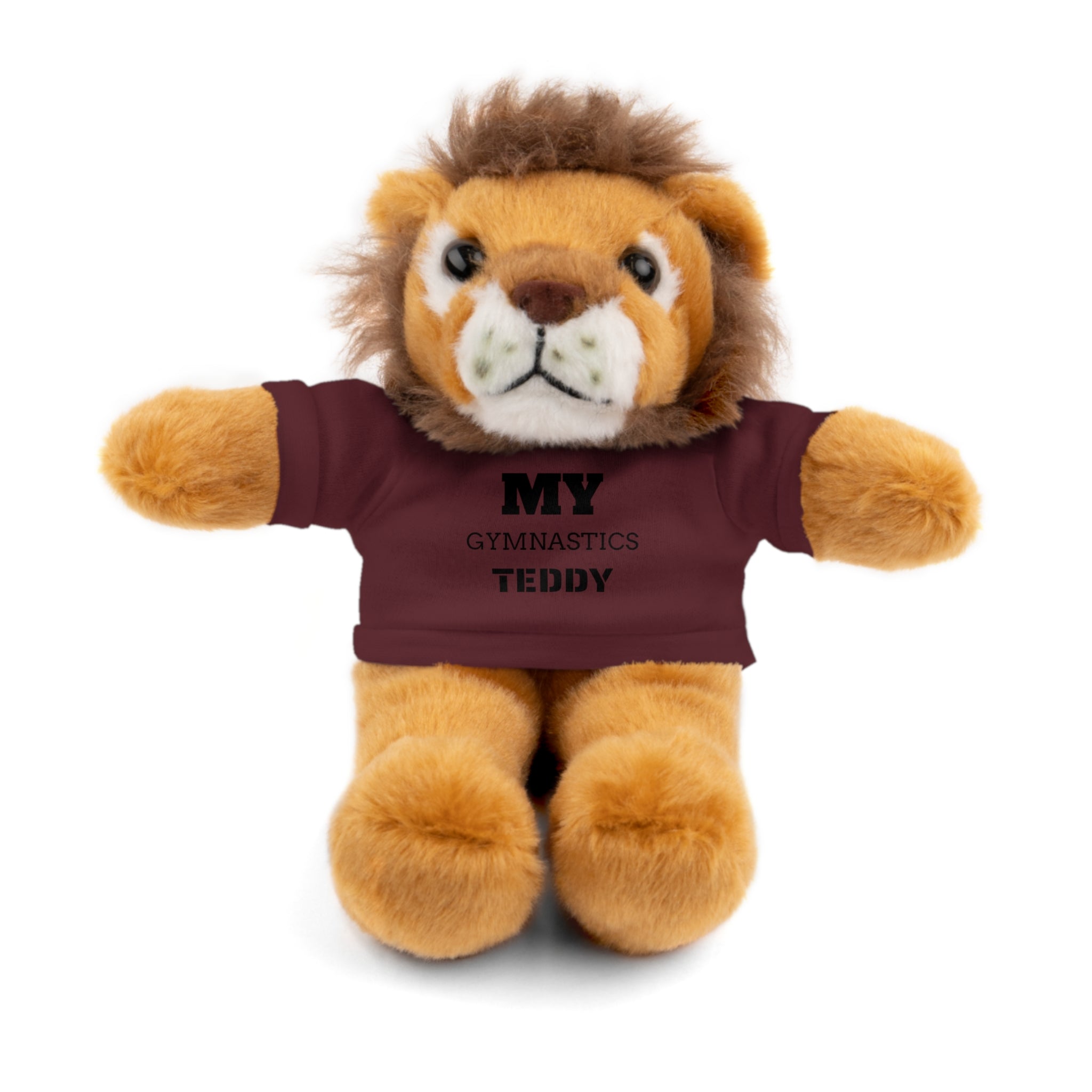 Gymnastics Teddy Bear with Personalized Tee