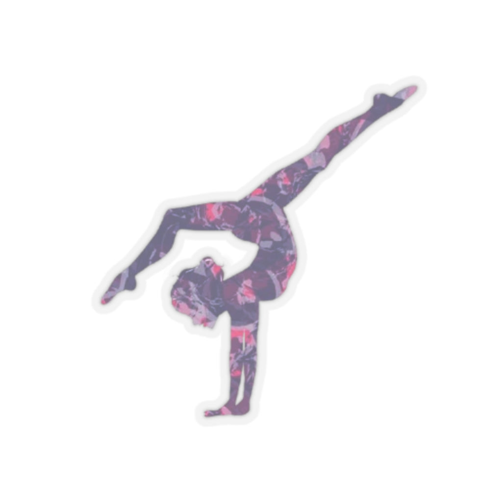 Artistic Handstand Gymnast Sticker