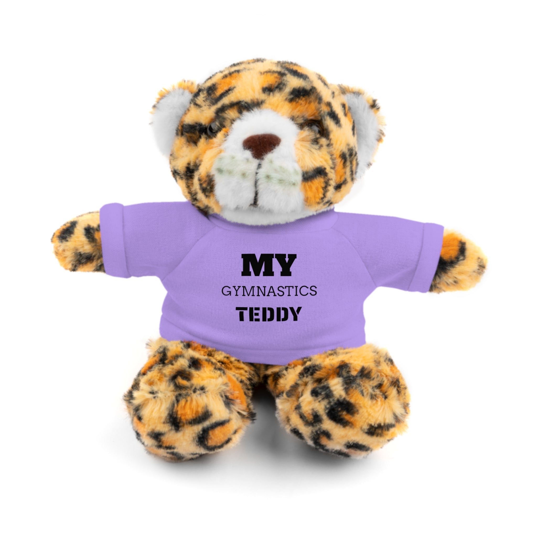 Gymnastics Teddy Bear with Personalized Tee