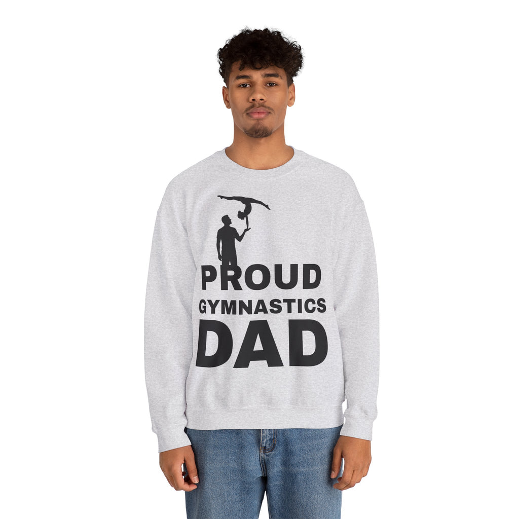 Proud Gymnastics Dad Sweatshirt (Adults)