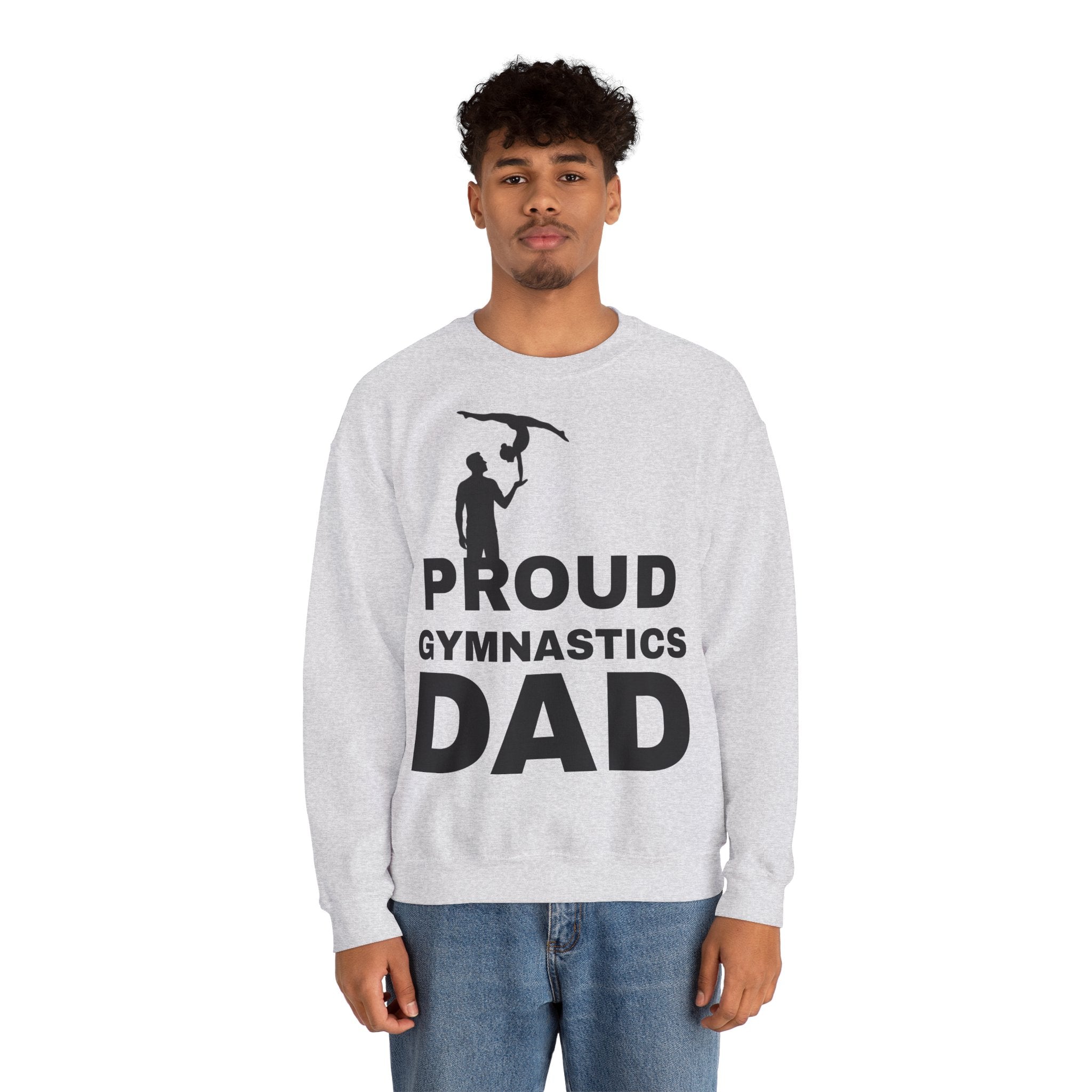 Proud Gymnastics Dad Sweatshirt (Adults)