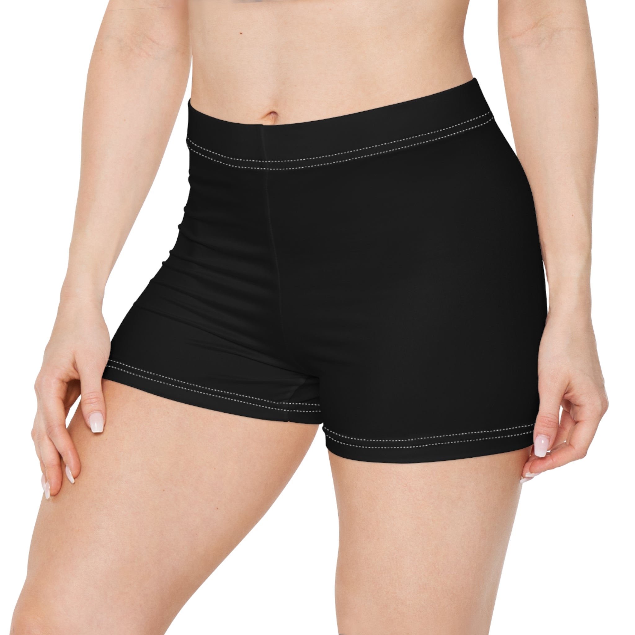 Pink Watercolor Gymnast Women's Shorts - Active Shorts (Adults)