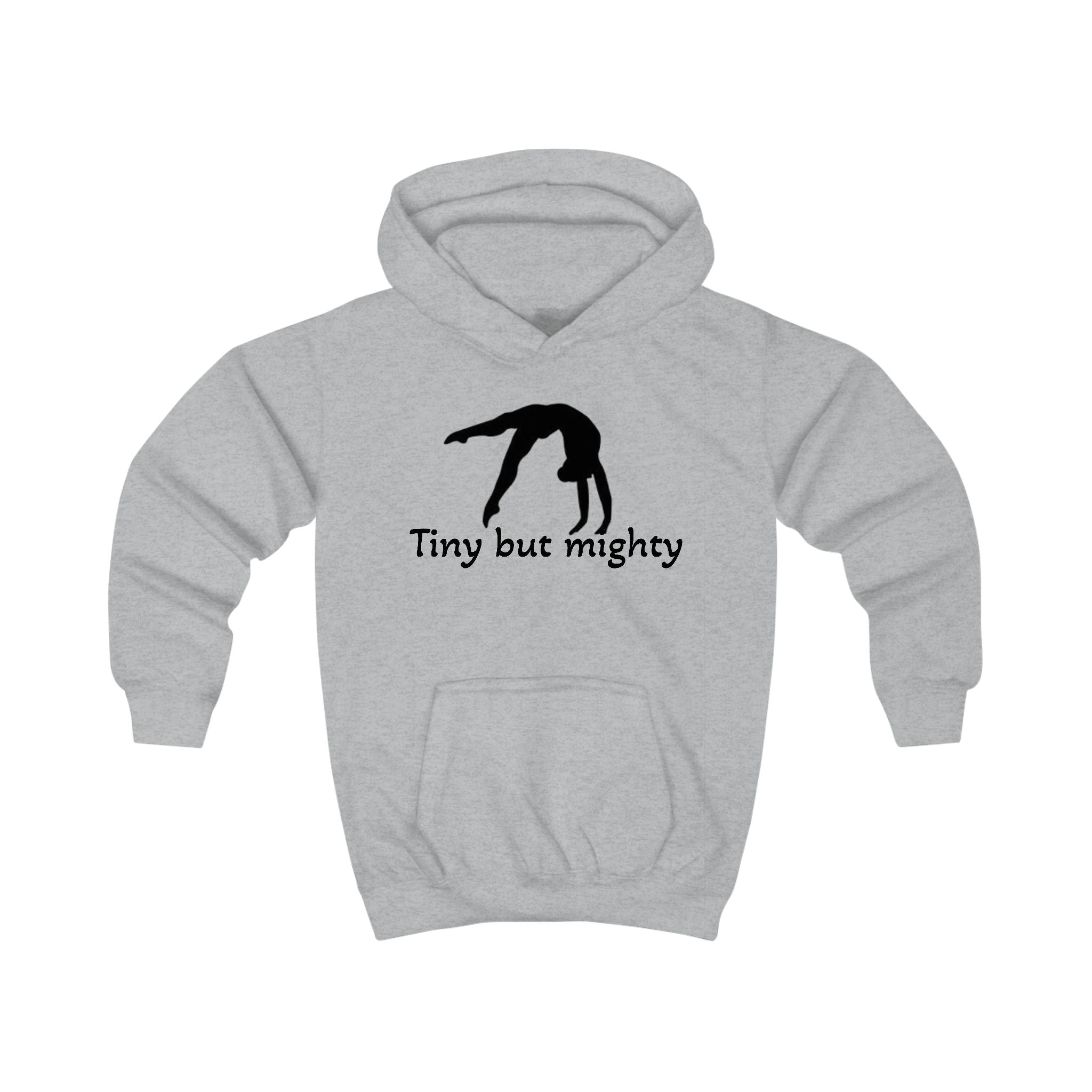 Kids Hoodie — Tiny But Mighty Gymnast Hoodie (Kids)