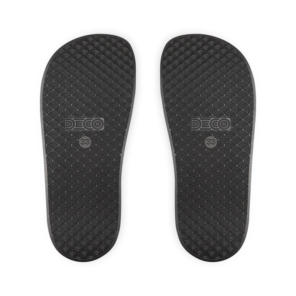 Gymnastics Lover Youth Slide Sandals — Removable Strap Kids Sandals