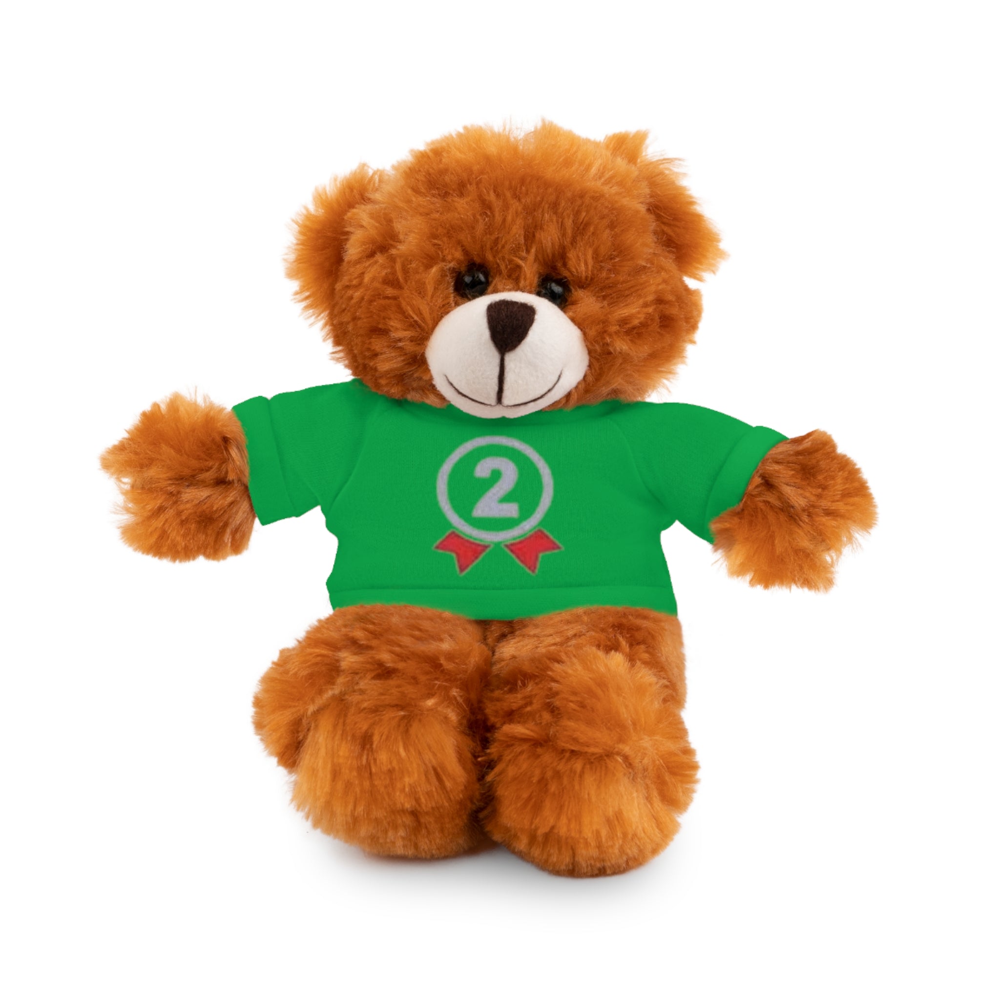 2nd Place Gymnastics Stuffed Animal with Gymnastics T-Shirt