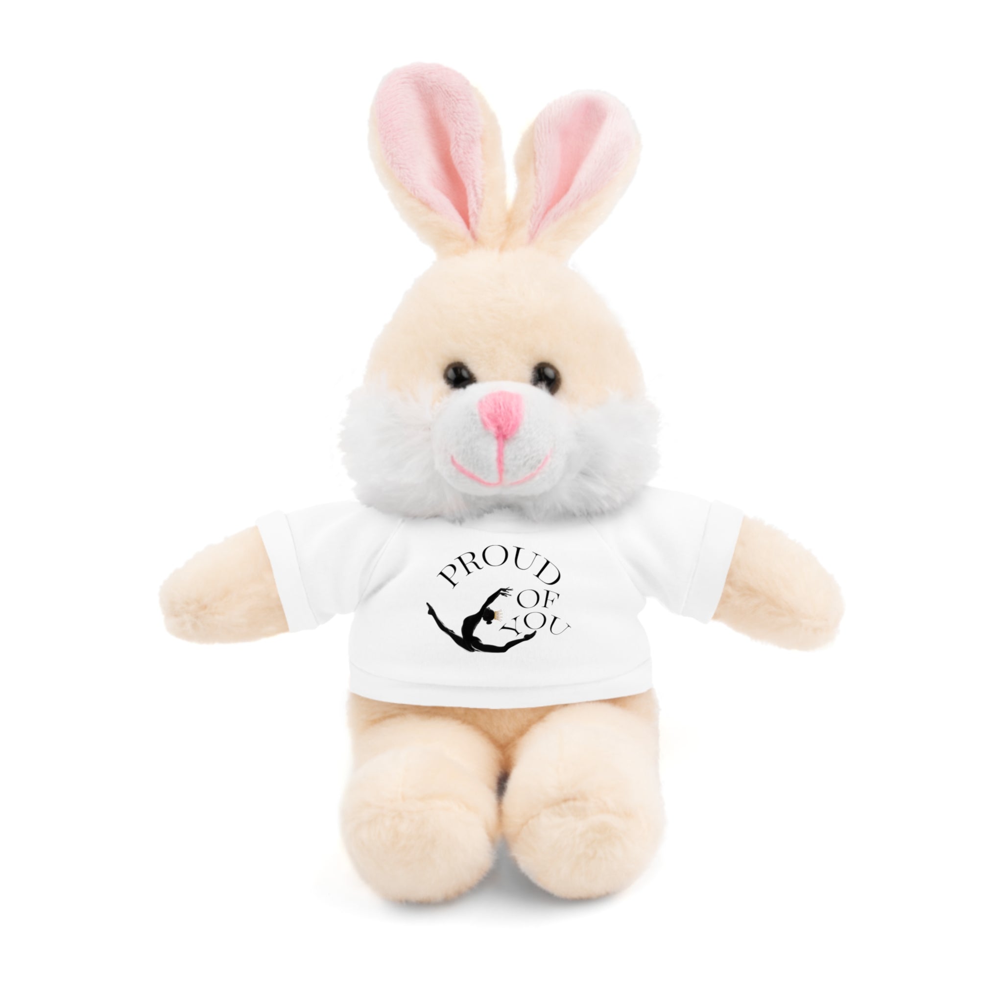 Stuffed Animal with Tee: Proud of You Gift