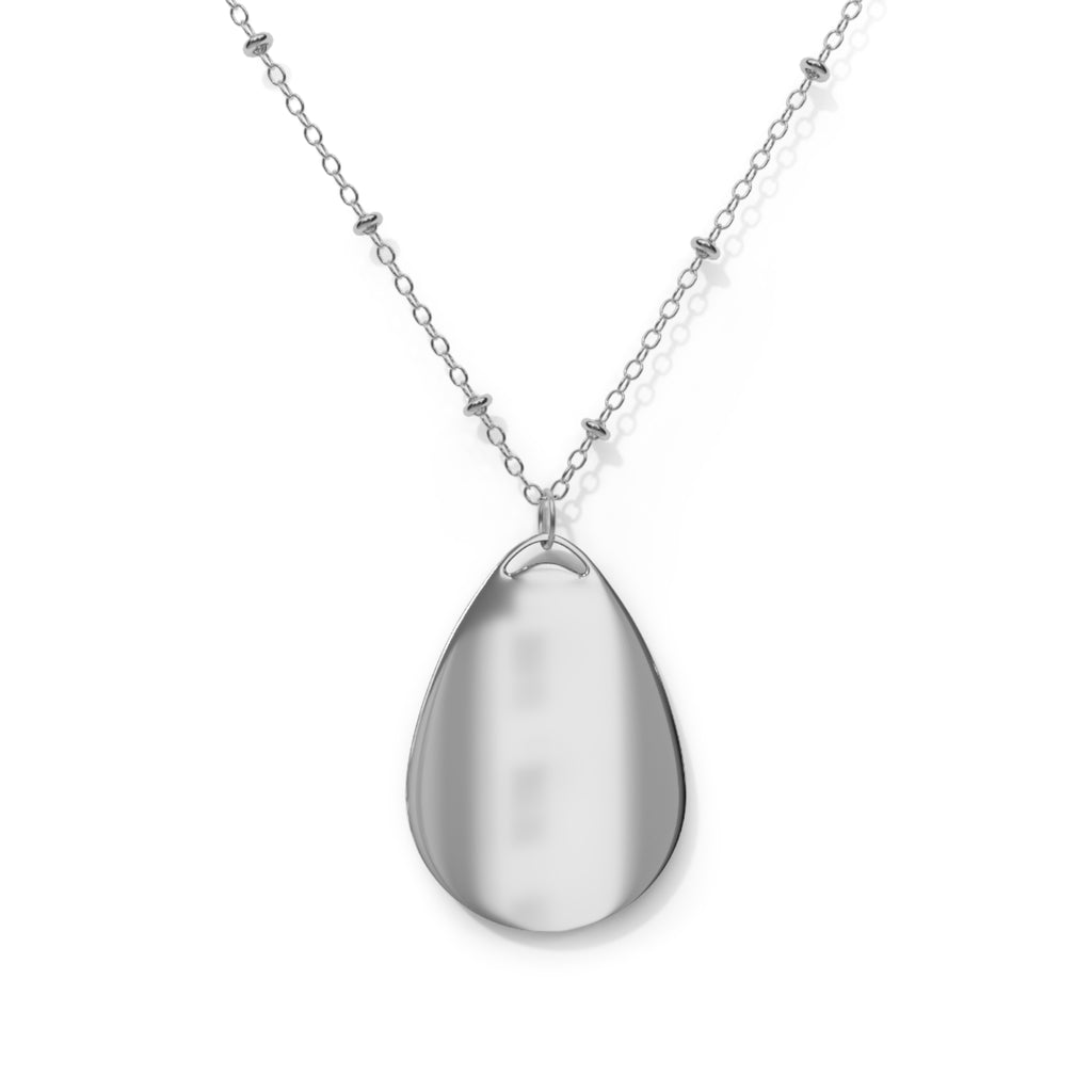 Gymnastics Oval Necklace