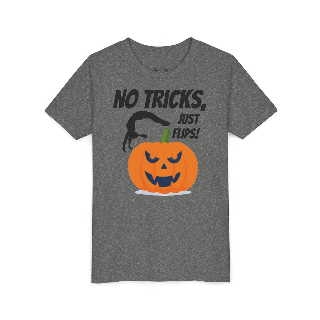 Halloween Kids Tee - No Tricks, Just Flips! (Kids)