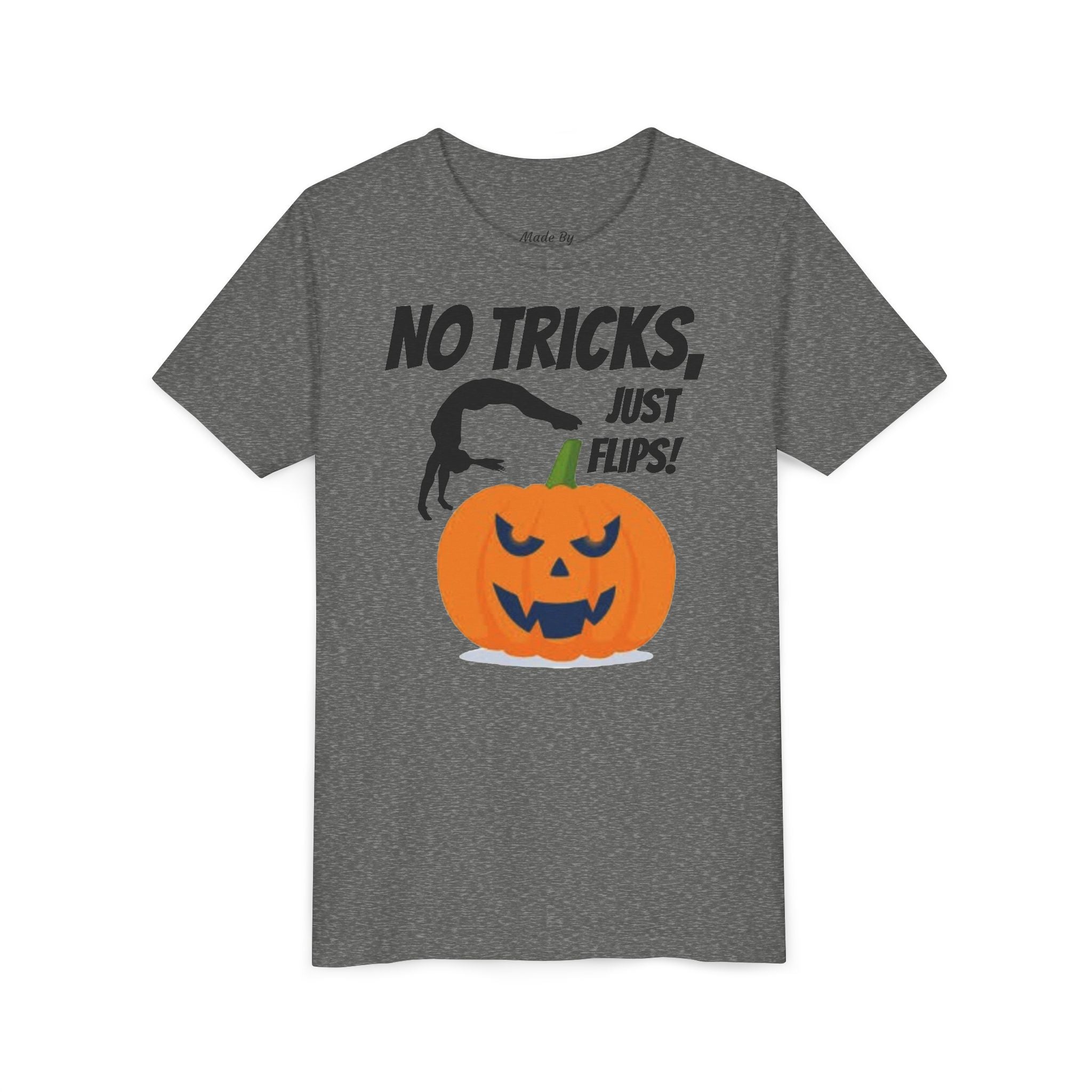 Halloween Kids Tee - No Tricks, Just Flips! (Kids)