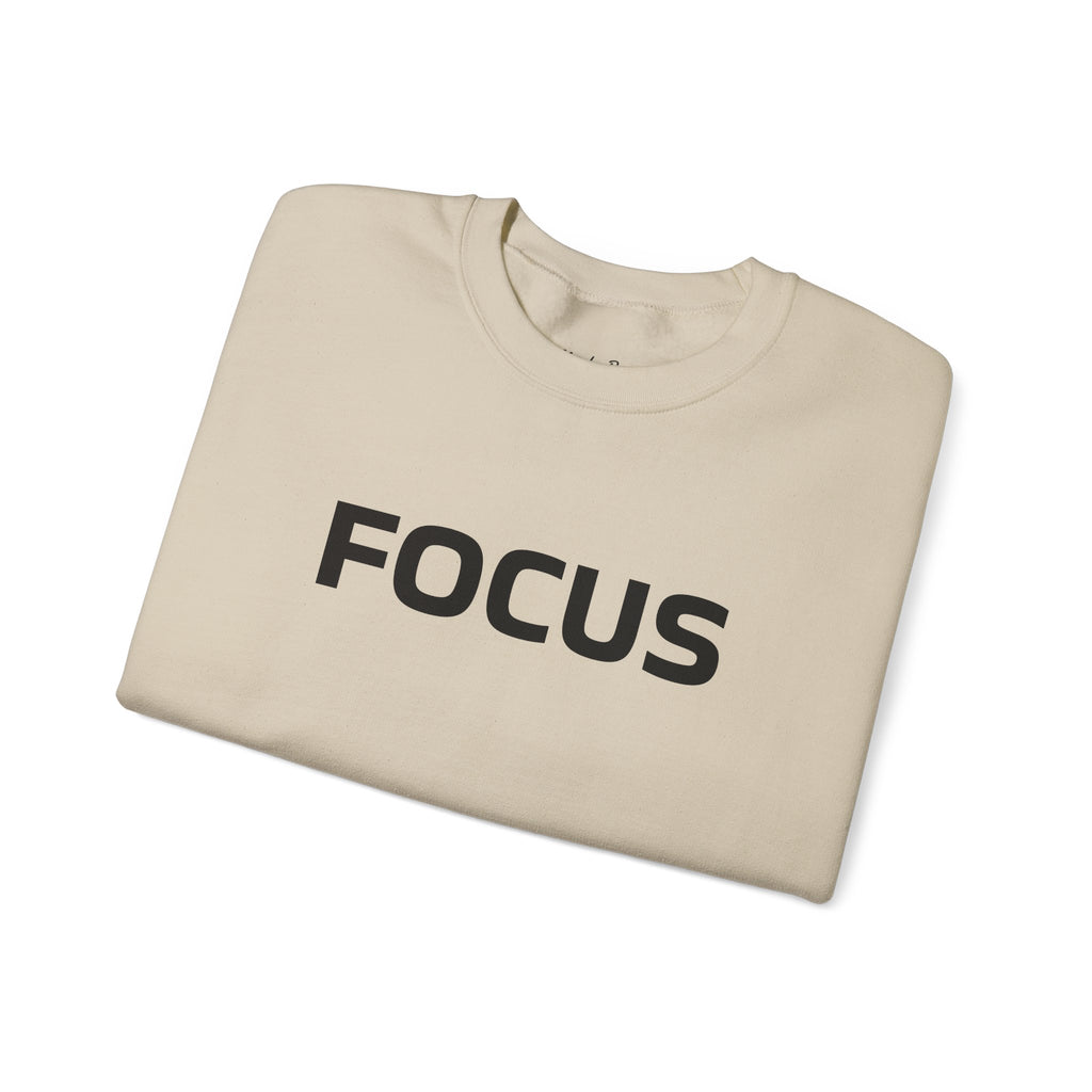FOCUS Gymnastics Crewneck Sweatshirt — Balance Beam Silhouette (Adults)