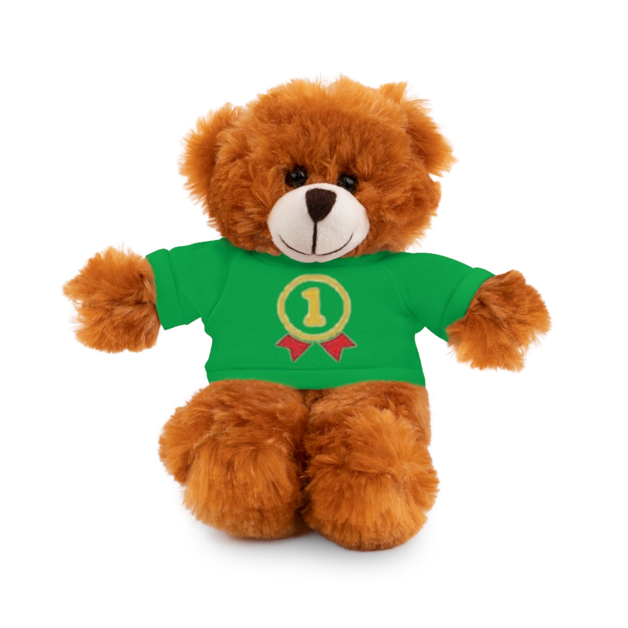 1st Place Gymnastics Stuffed Animal with Gymnastics T-Shirt