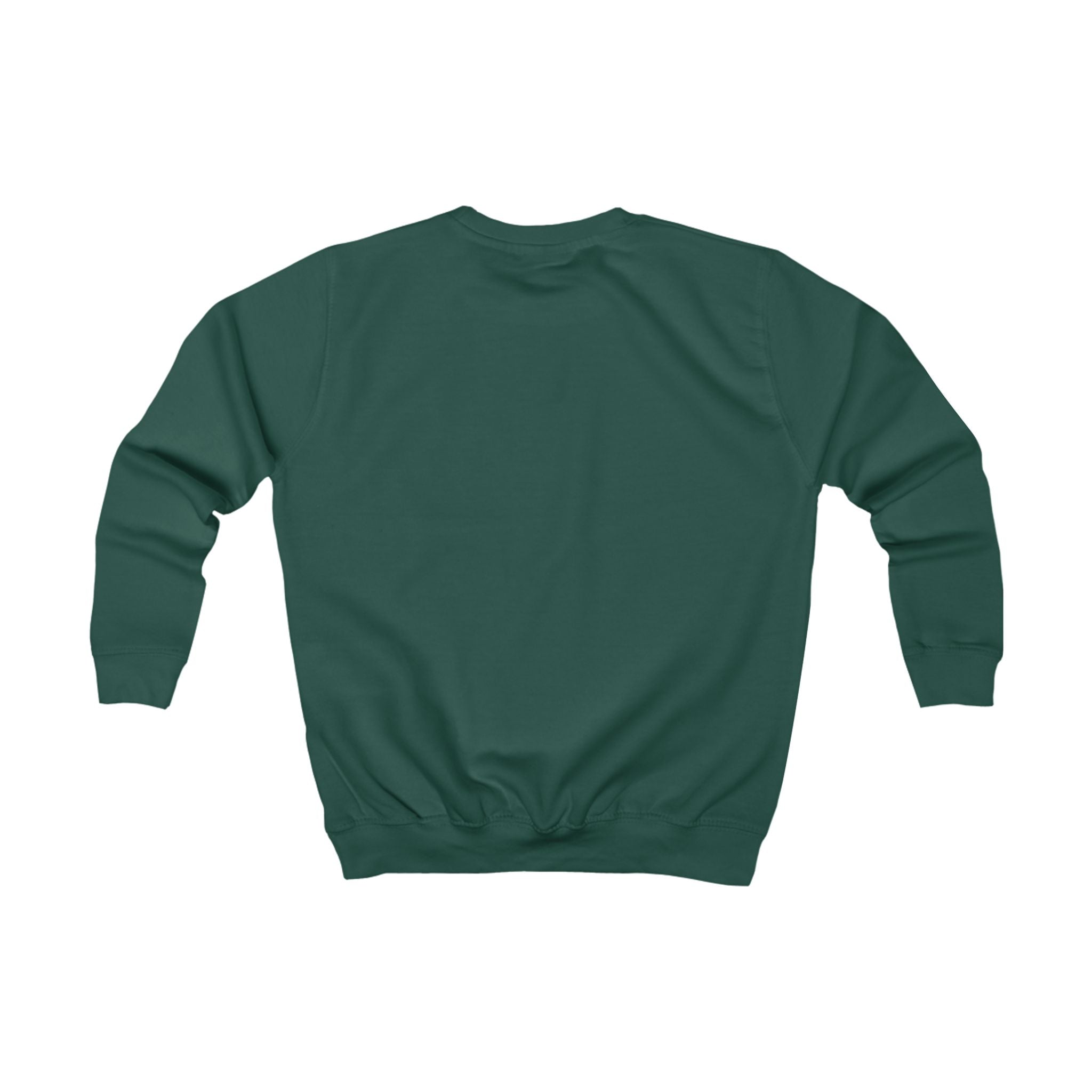 Kids Sweatshirt – "Believe. Train. Repeat." Motivational Youth Crewneck, Activewear Pullover for Sports, School & Everyday
