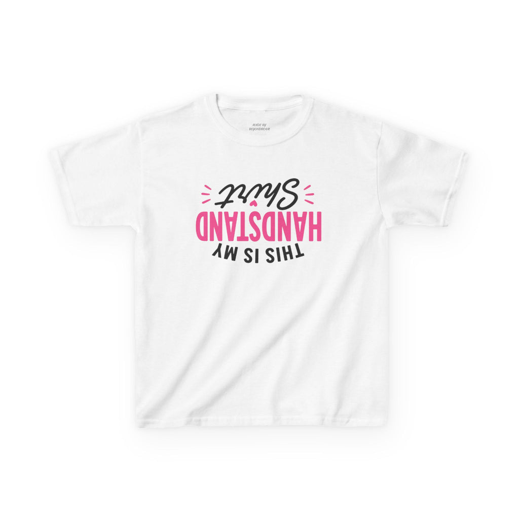 Kids Heavy Cotton™ Tee - This is my Handstand Shirt