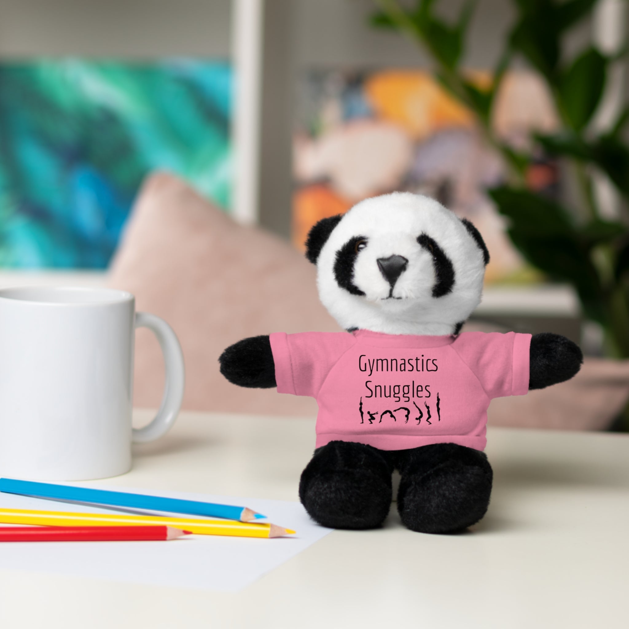 Gymnastics Snuggles Stuffed Animal