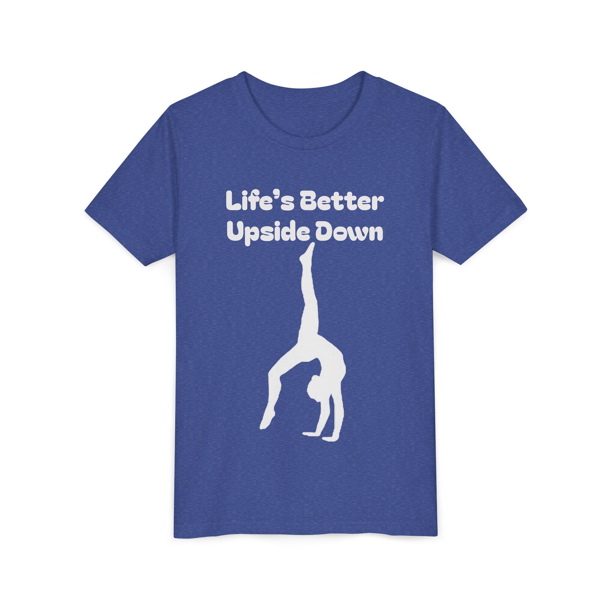Youth Short Sleeve Tee - Life’s Better Upside Down (Kids)