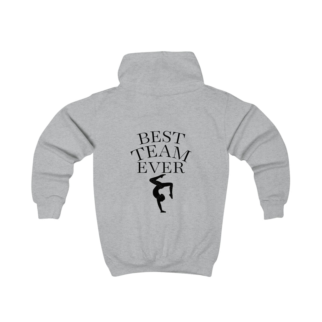Kids Hoodie — "Best Team Ever"  Gymnastics Hoodie (Kids)