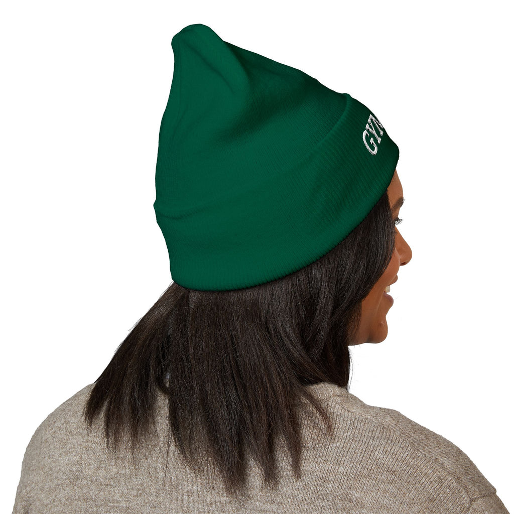 Gymnast Embroidered Cuffed Beanie