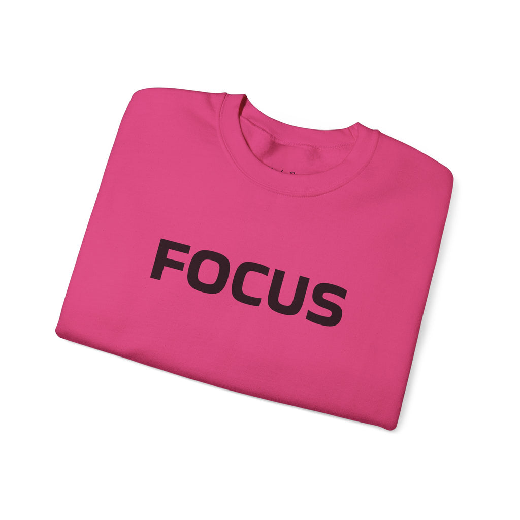 FOCUS Gymnastics Crewneck Sweatshirt — Balance Beam Silhouette (Adults)
