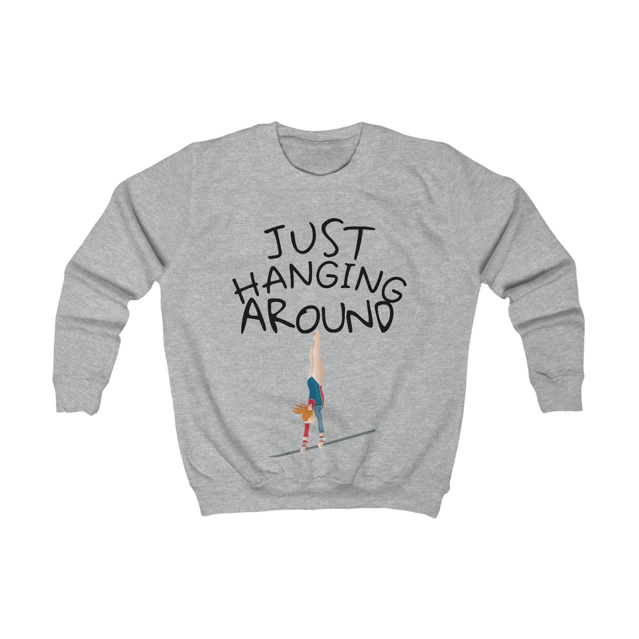 Fun Kids Sweatshirt - Just Hanging Around...Bars (Kids)