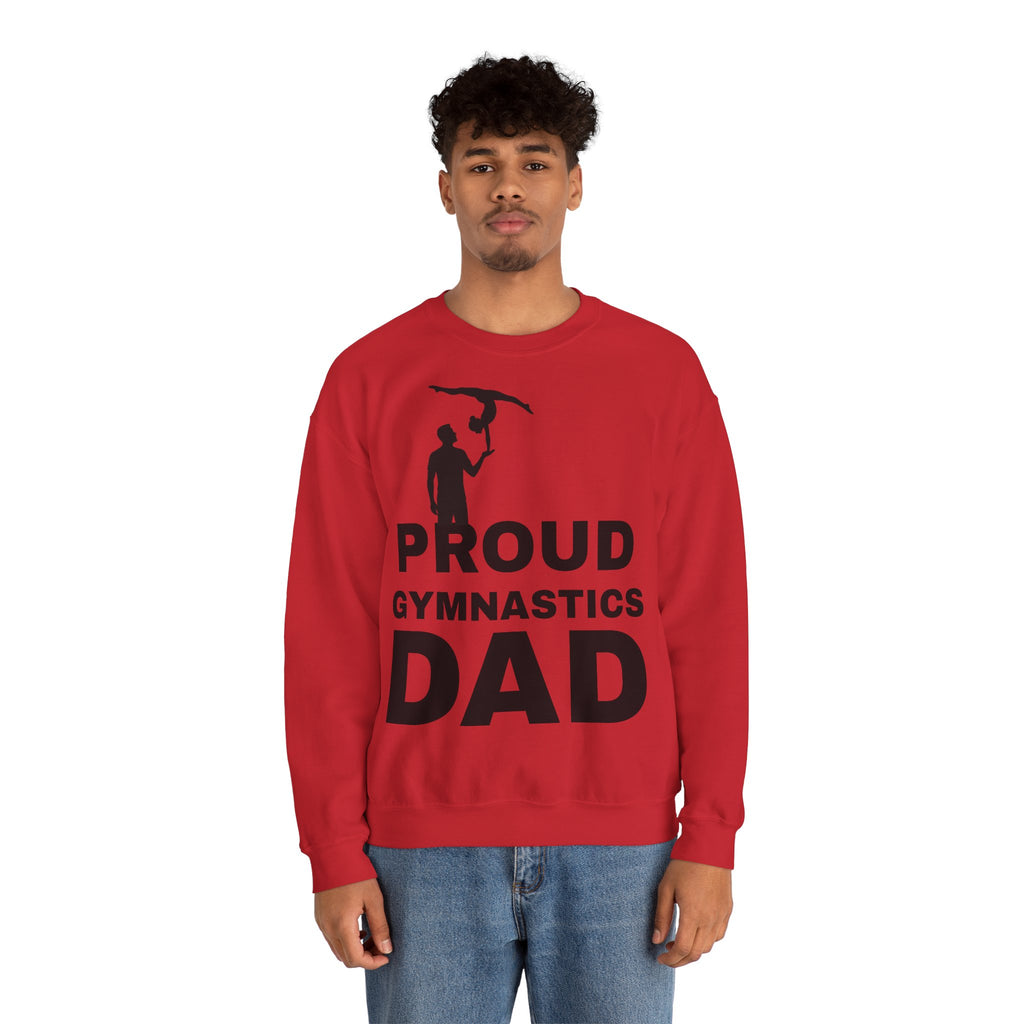 Proud Gymnastics Dad Sweatshirt (Adults)