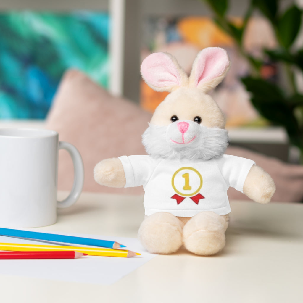 1st Place Gymnastics Stuffed Animal with Gymnastics T-Shirt