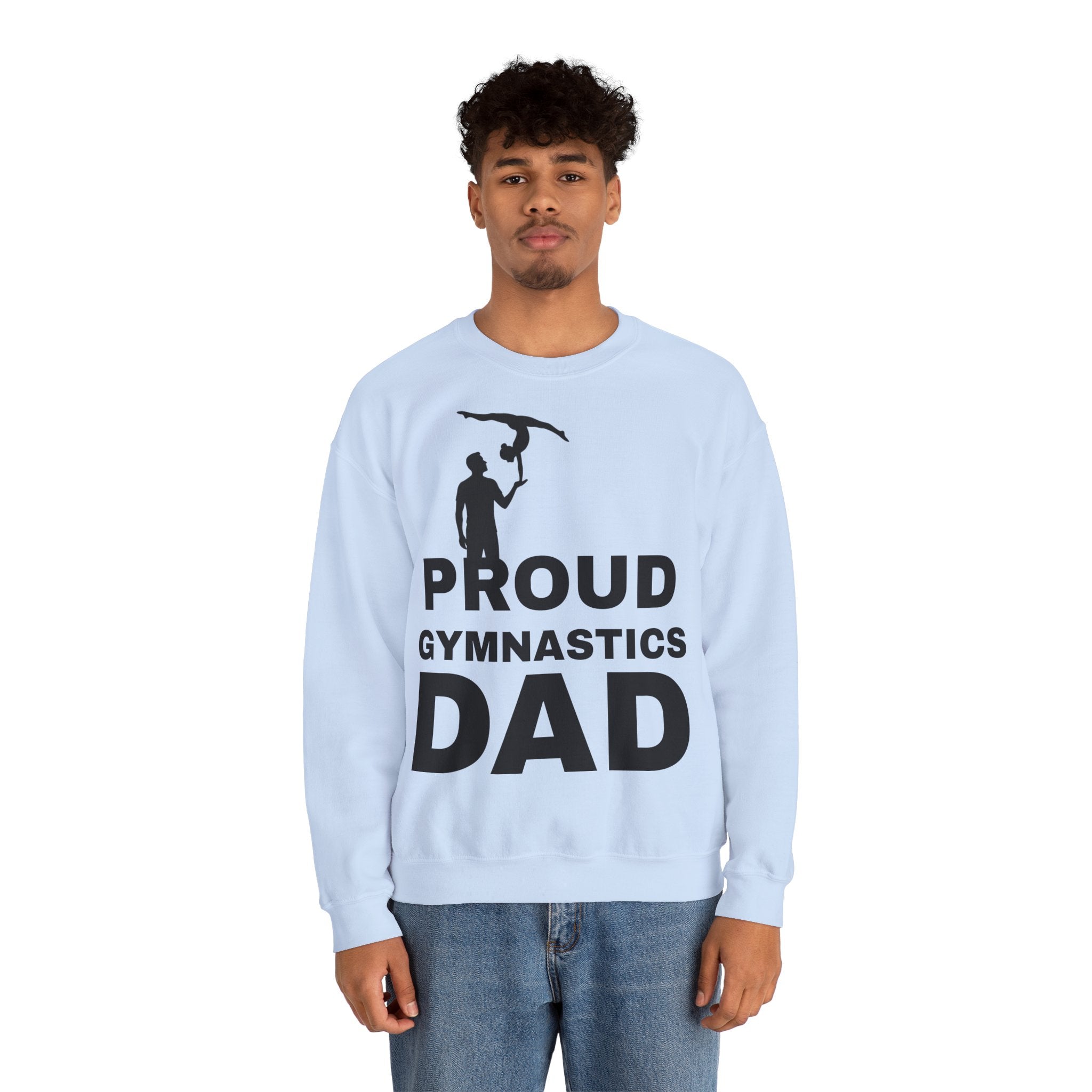 Proud Gymnastics Dad Sweatshirt (Adults)