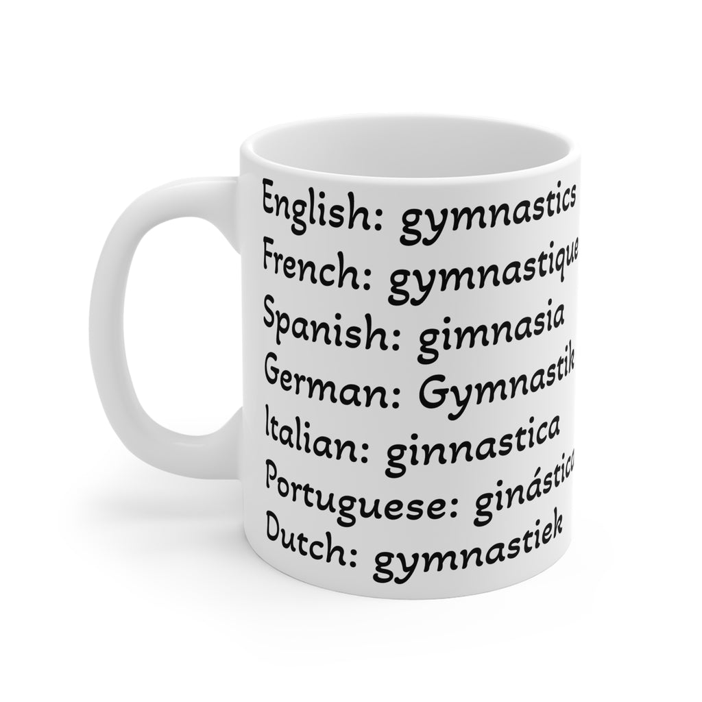 Colorful Gymnastics Mug – Worldly Design Mug