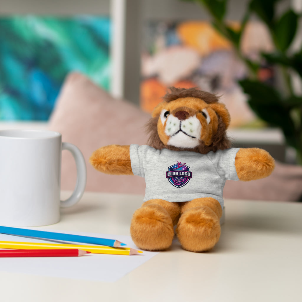 Custom Logo Teddy Bear with Personalized Tee — Plush Gift for Events