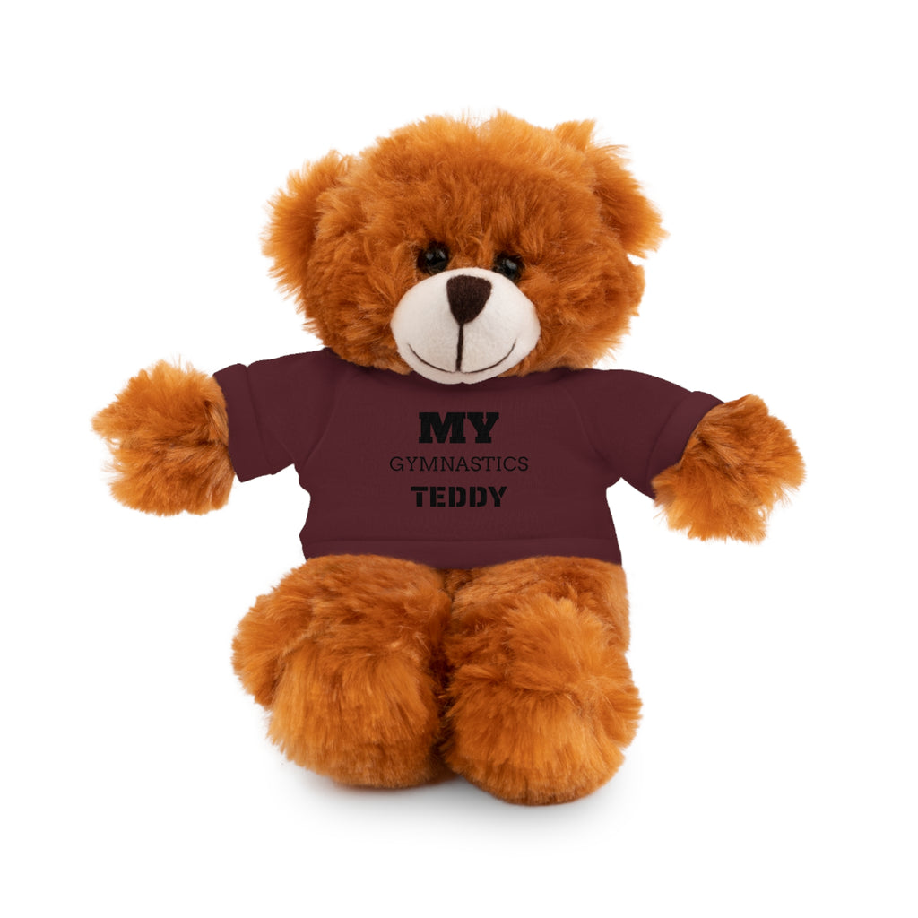 Gymnastics Teddy Bear with Personalized Tee