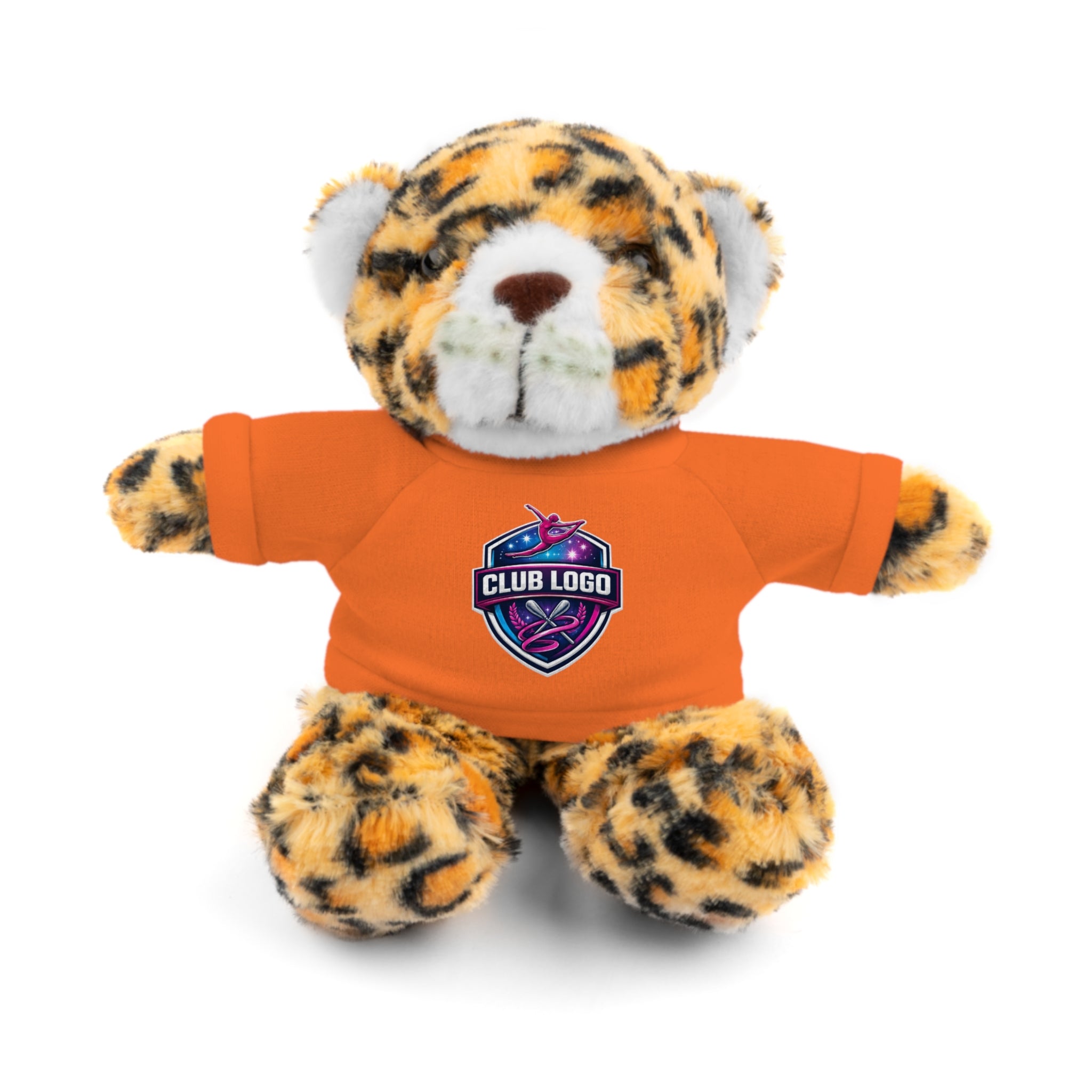 Custom Logo Teddy Bear with Personalized Tee — Plush Gift for Events